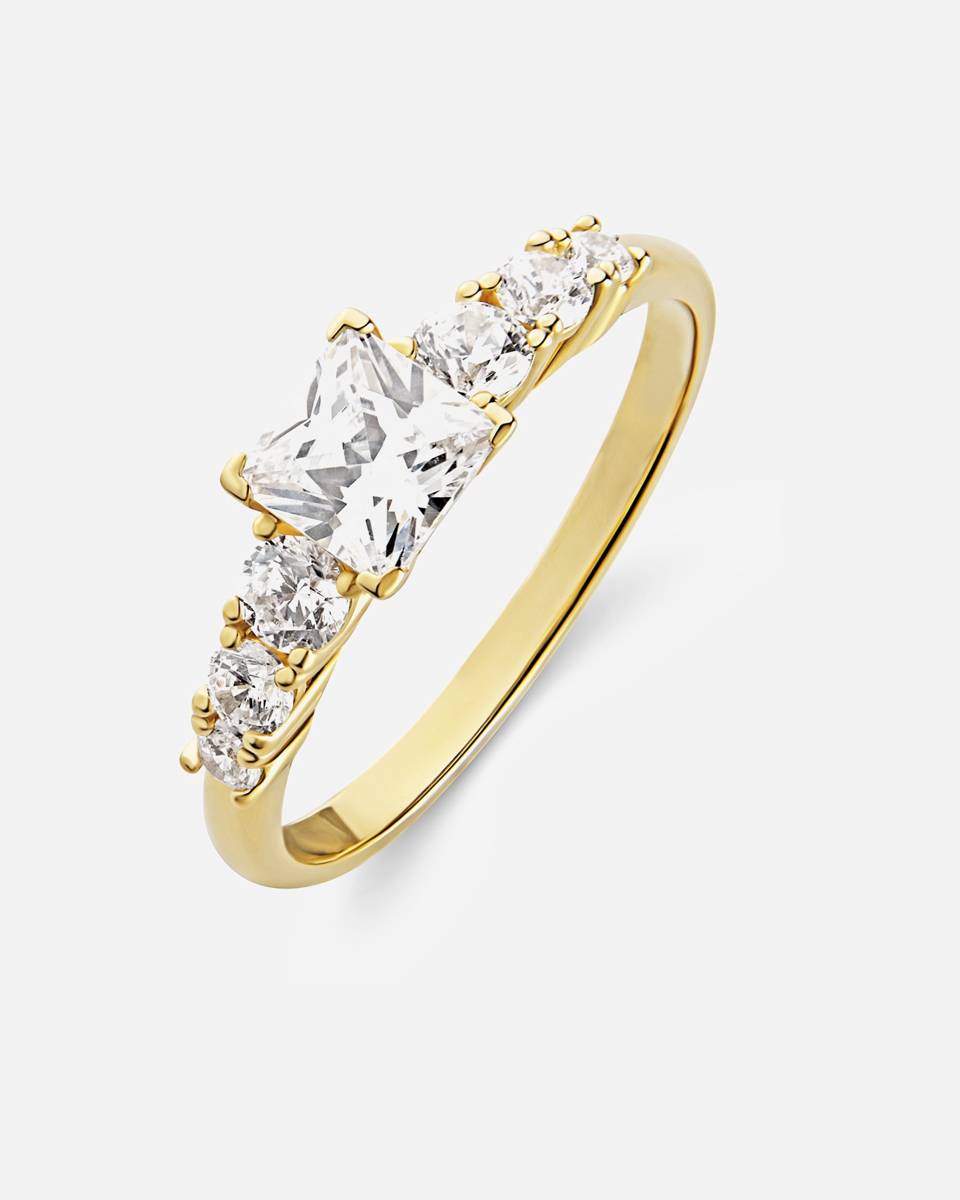 Bague pour Femme FAVS Bagues or jaune 56