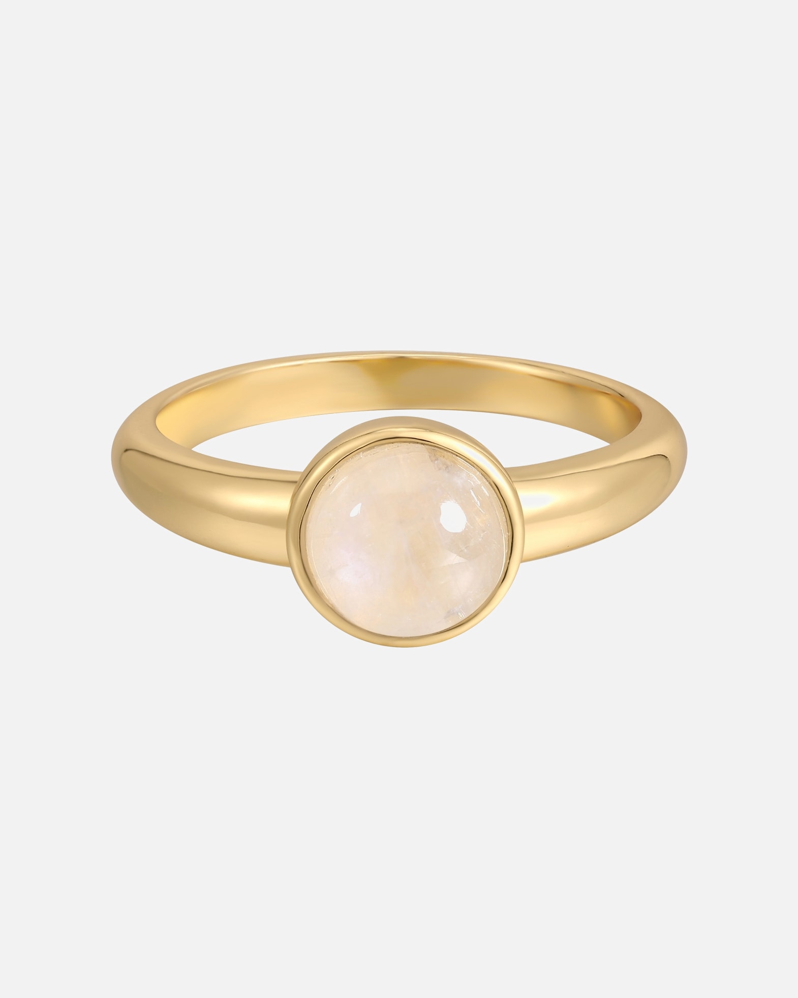 Bague pour Femme Rafaela Donata Bague en Argent sterling en Or jaune 60