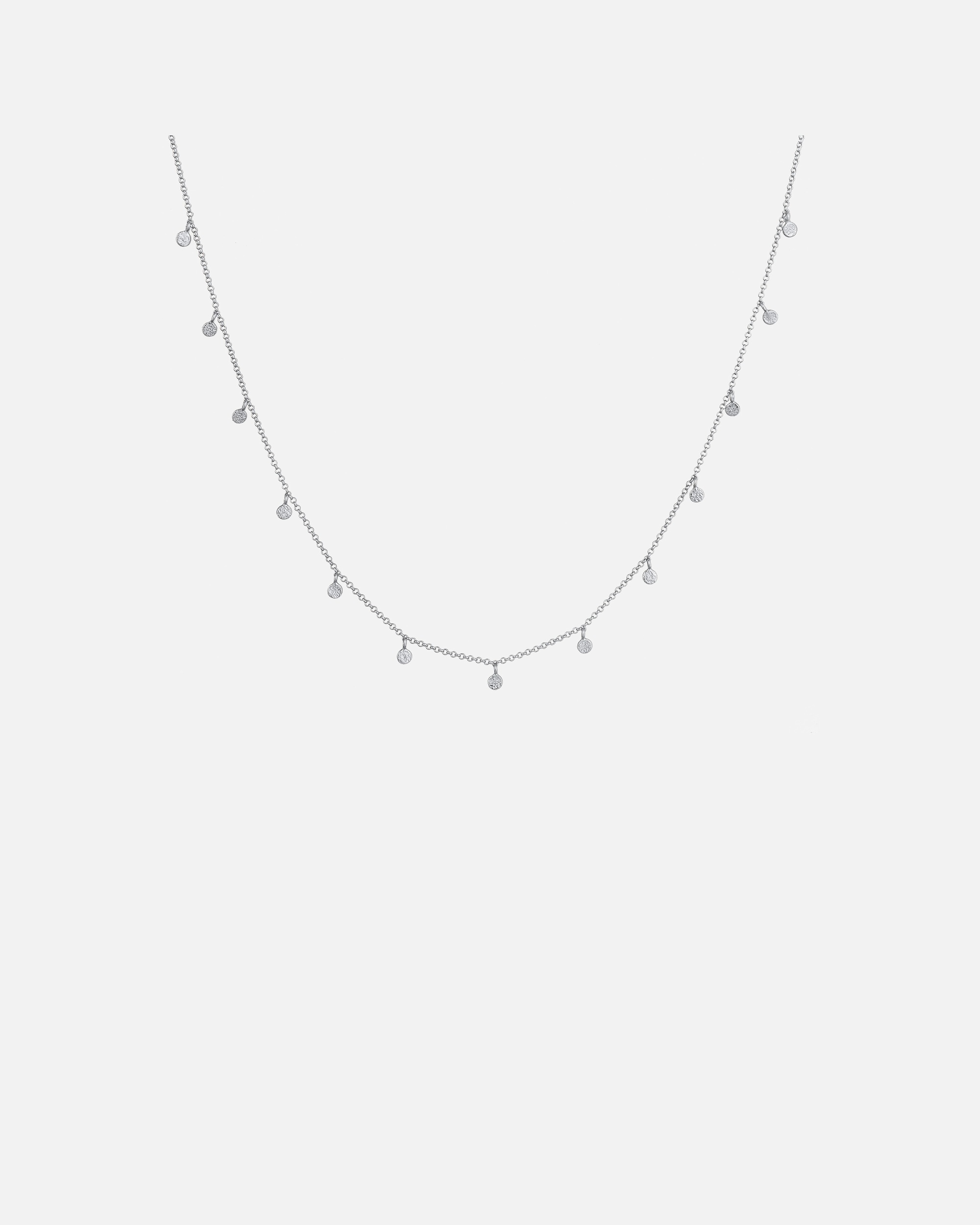 Collier pour Femme Elli Femmes Plaquette Basique Mat en Argent Sterling 925 40