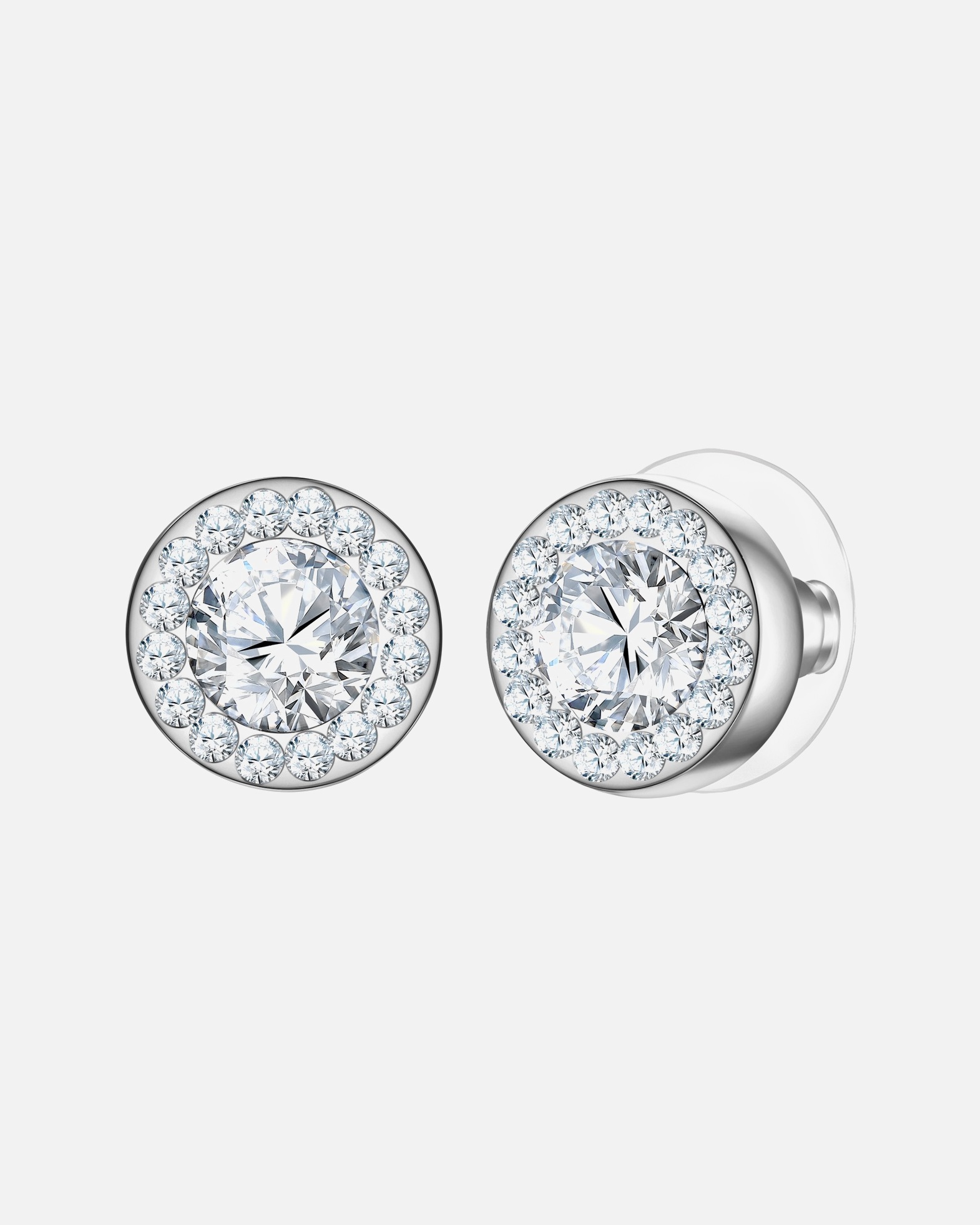 Boucles d'oreilles pour Femme Yokoamii Boucles d´oreilles en Alliage de fer en Argent 11,3 mm