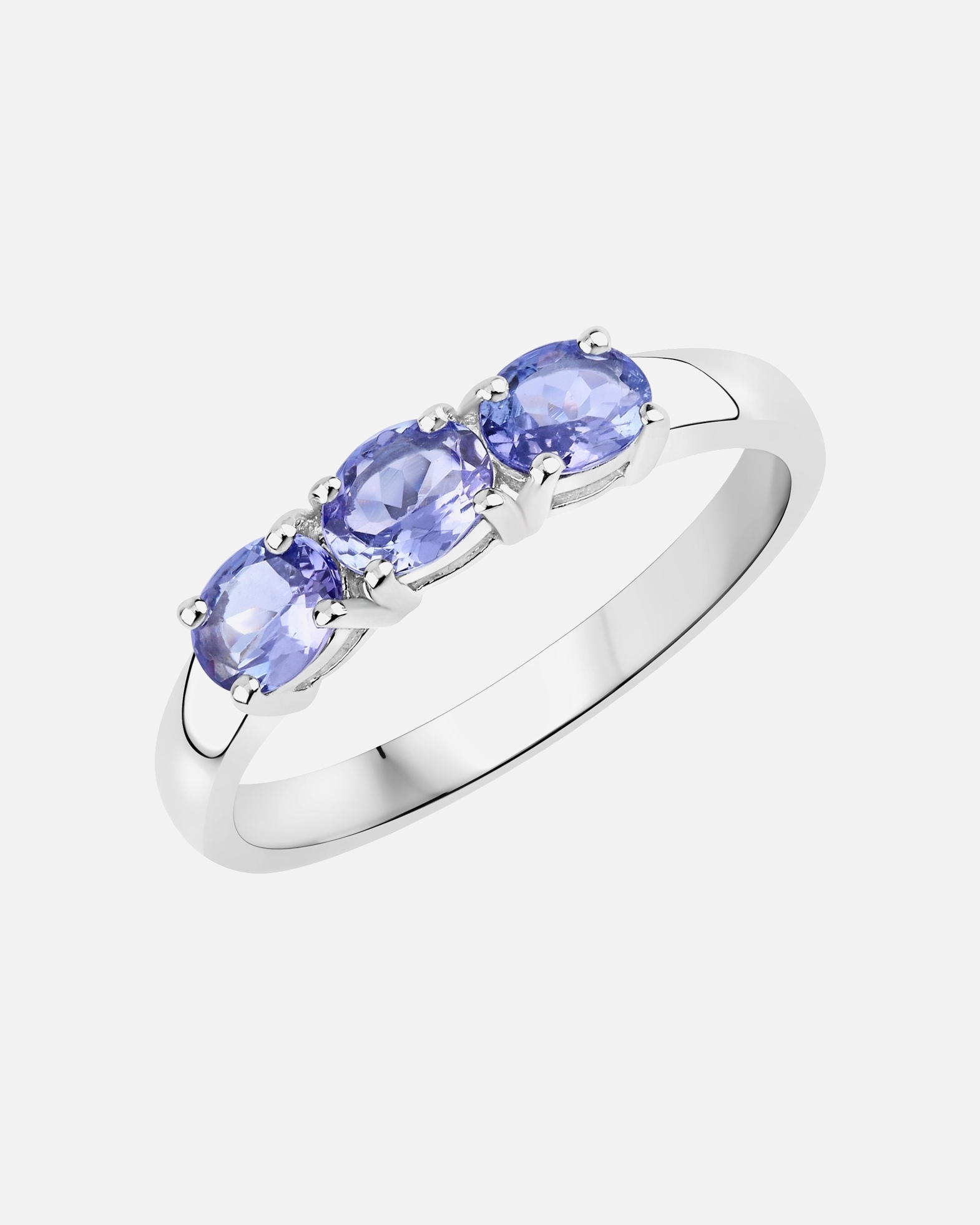 Bague pour Femme Rafaela Donata Bague Argent sterling Tanzanite en Argent 50