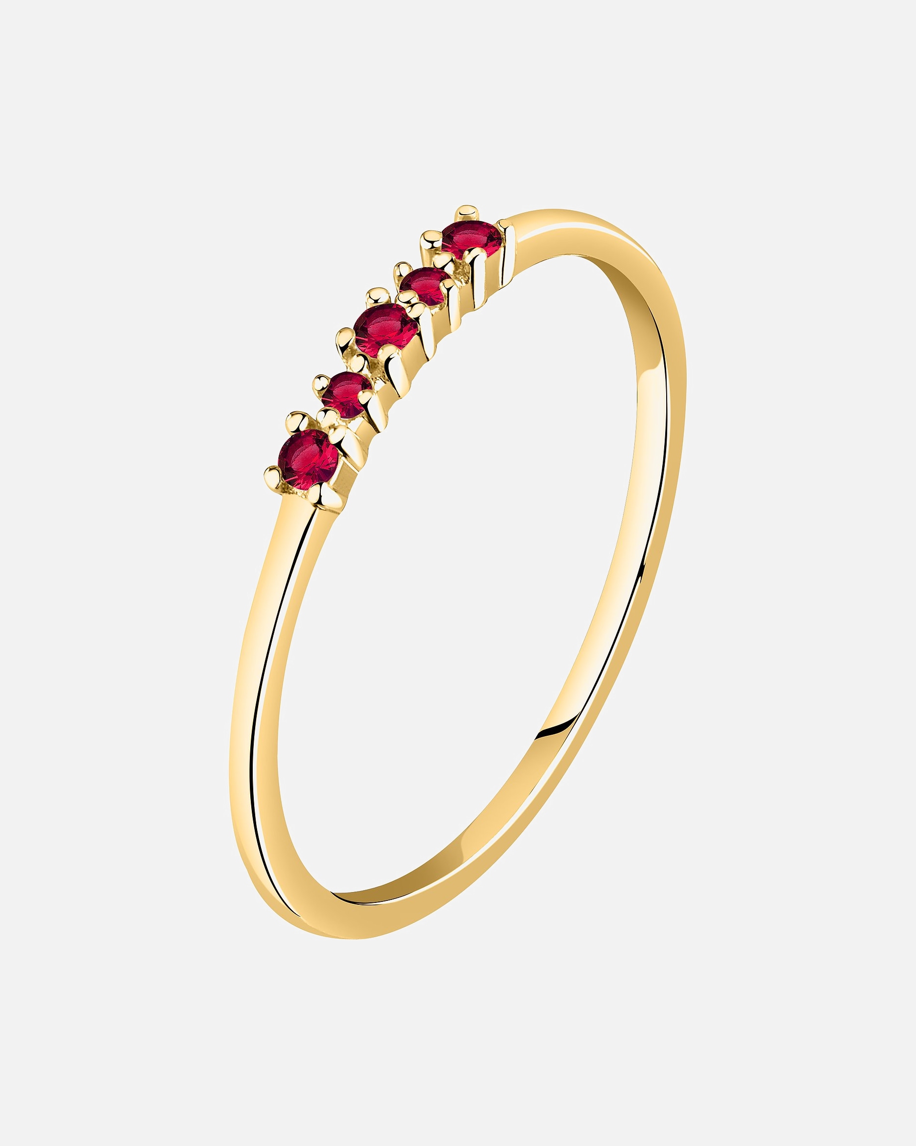 Bague pour Femme Live Diamond Bagues or jaune, rouge 56