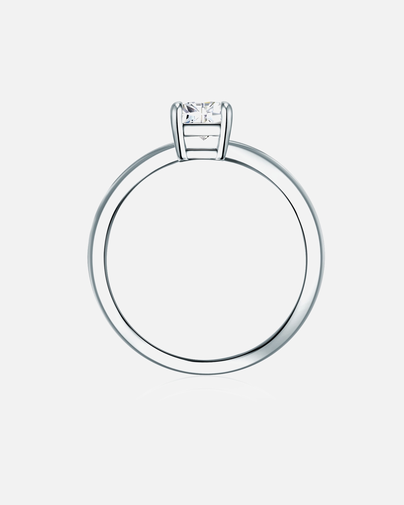 Bague pour Femme Trilani Bague en argent Argent sterling Oxyde de zirconium (CZ) en Argent 52