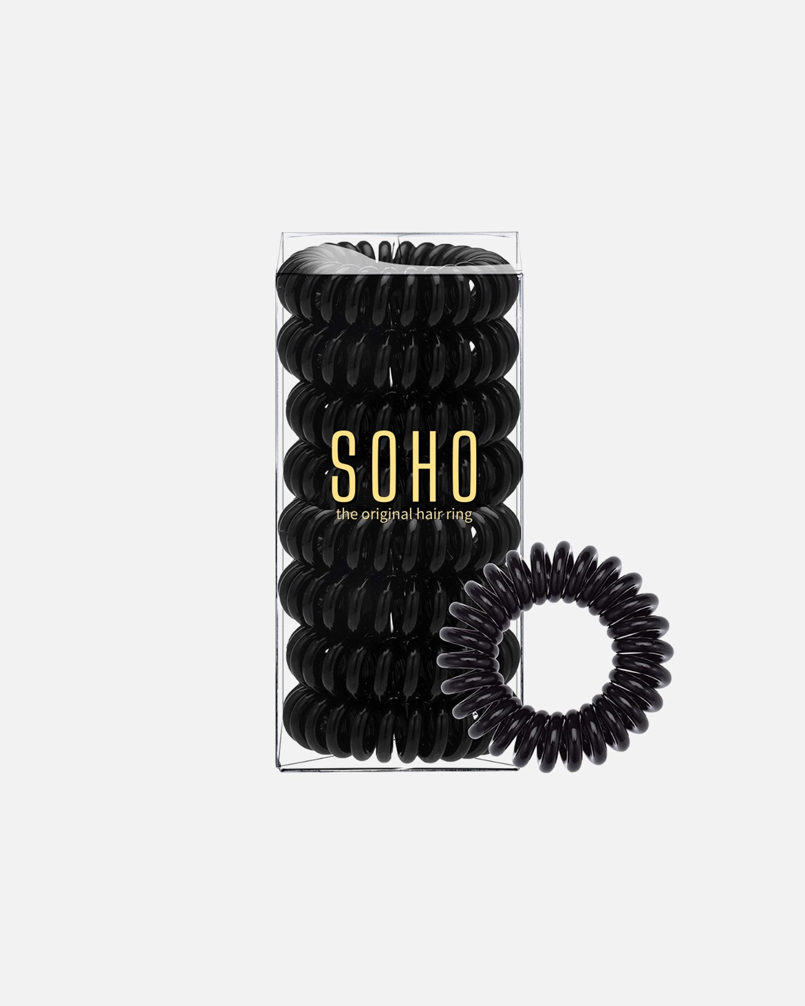 Élastique pour Unisexe SOHO Spiral Elastiques Noir