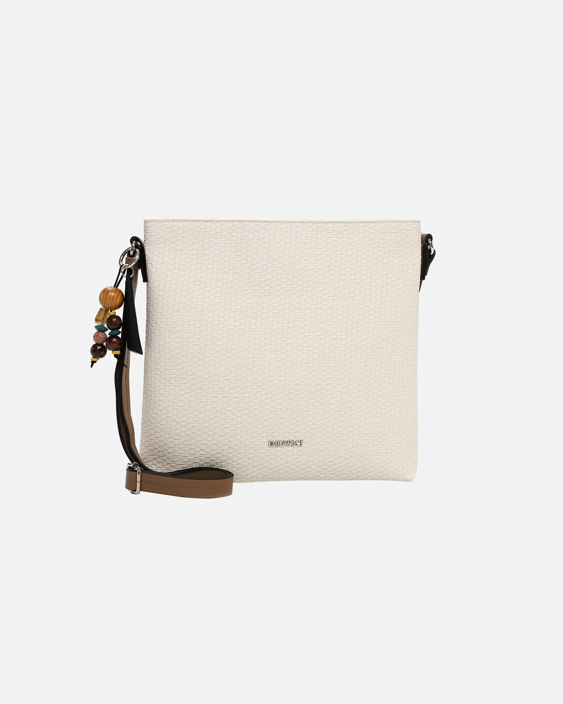 Sac Bandoulière pour Femme EMILY & NOAH Sac À Bandoulière E&N Johanna Ecru