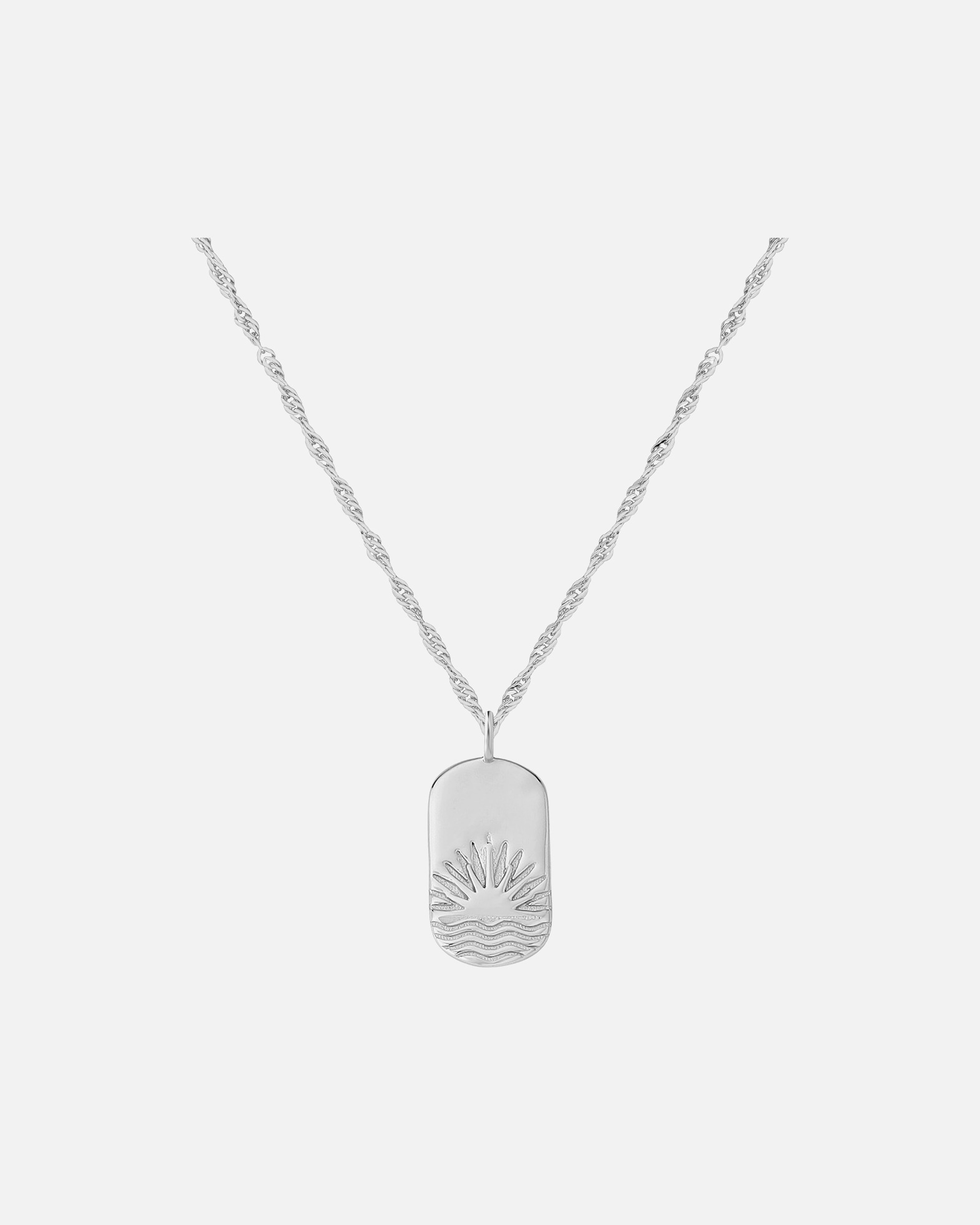 Collier pour Femme Glanzstücke München Collier Coucher de Soleil en Argent Sterling en argent 40,0 cm Basiskette + 5,0 cm Verlängerung