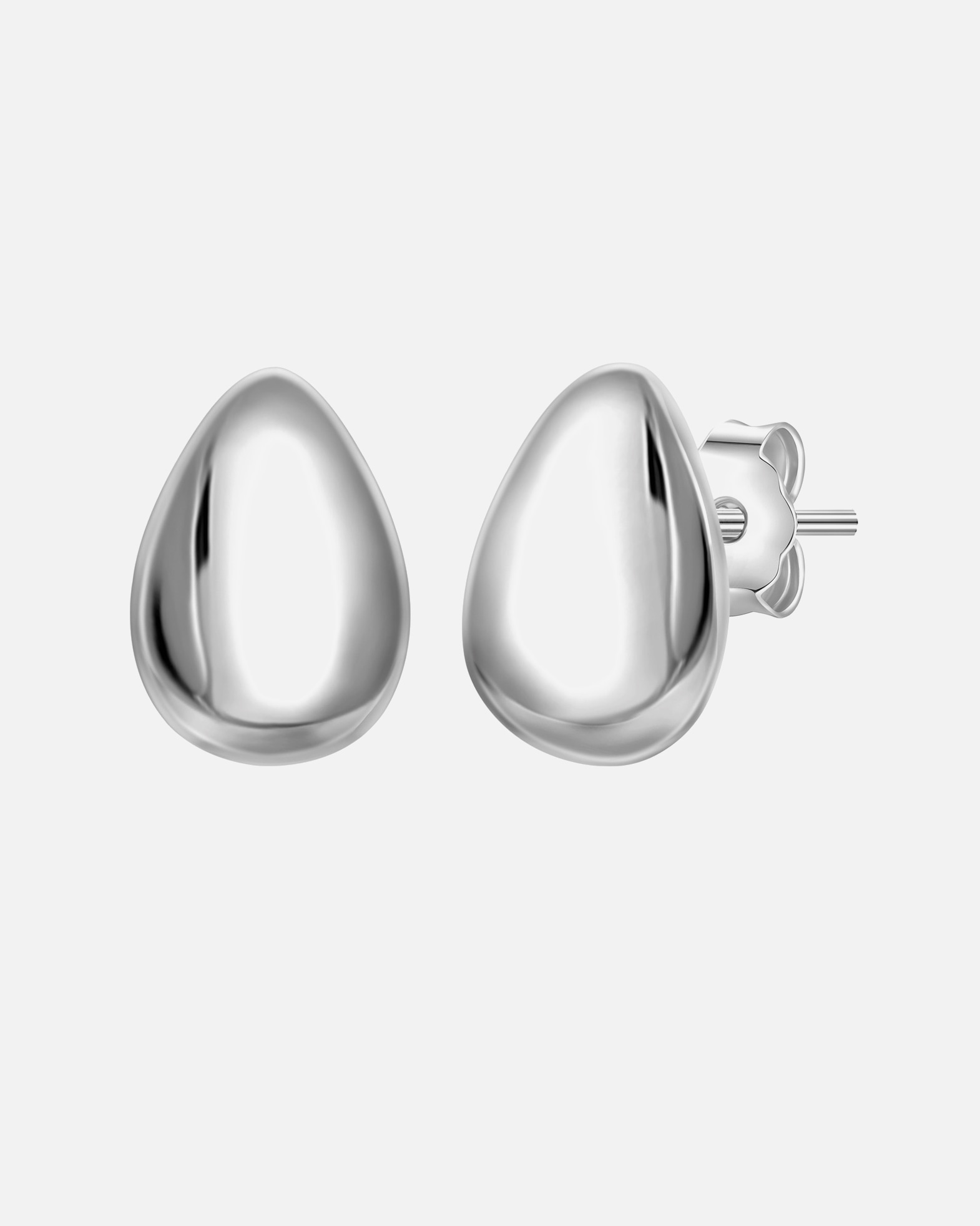 Boucles d'oreilles pour Femme Glanzstücke München Boucles d'oreilles en argent sterling en argent 9,8 mm