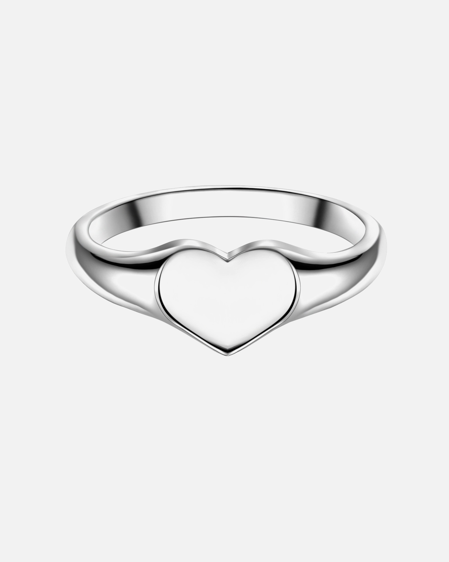 Bague pour Femme Glanzstücke München Bague en argent Coeur Argent sterling en Argent 60