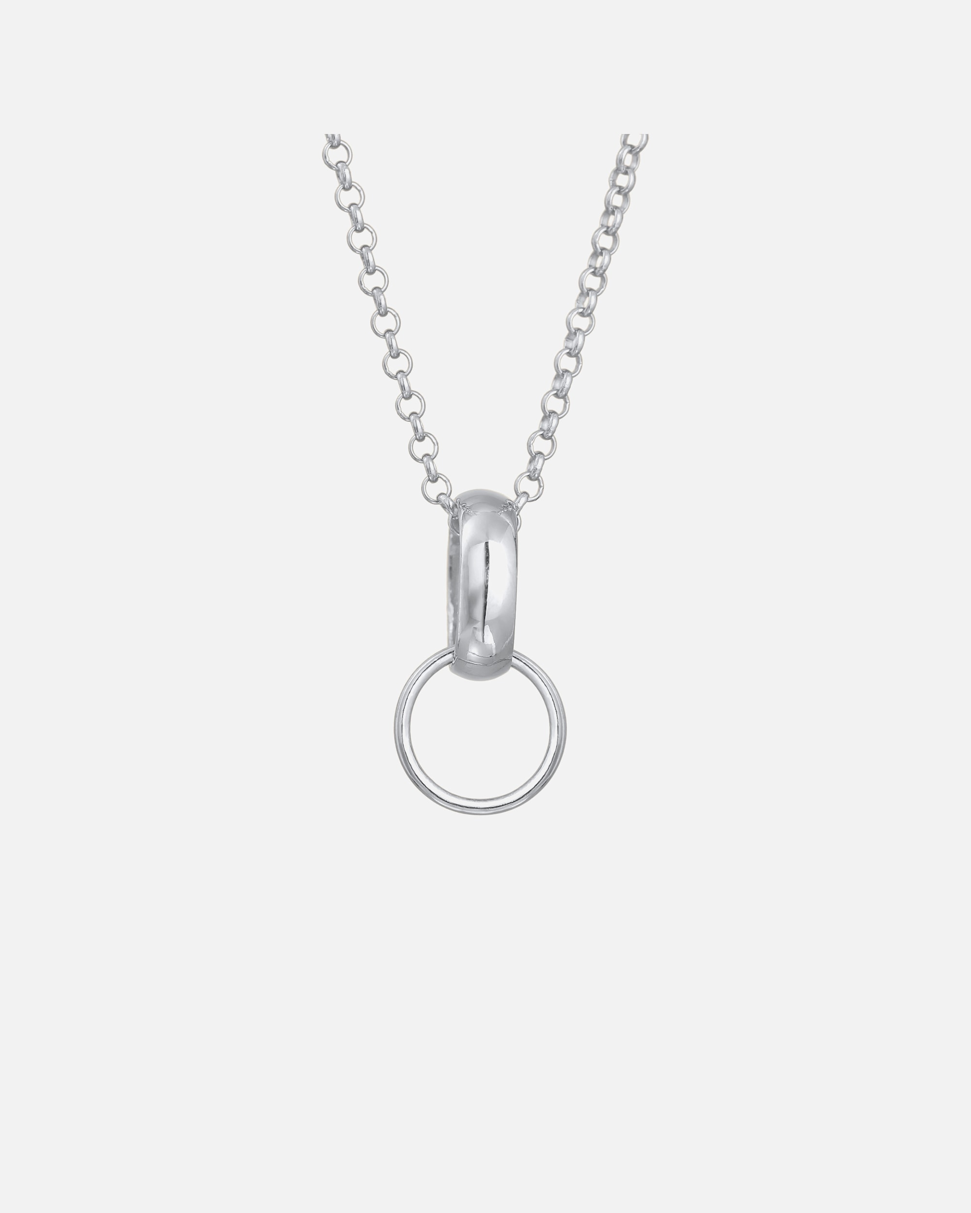 Collier pour Femme Nenalina Pendentif femme support de breloques de base en argent sterling 925 45