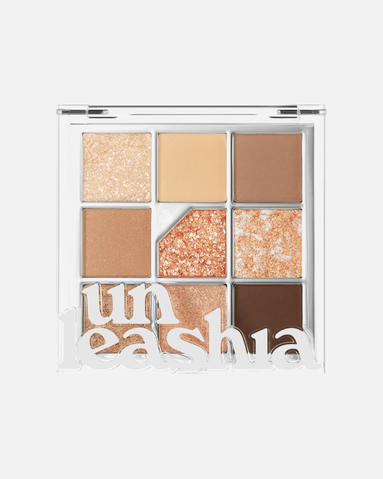 Ombre à paupières pour Femme Unleashia Glitterpedia Eye Palette N°2 All of Brown 6,6 g