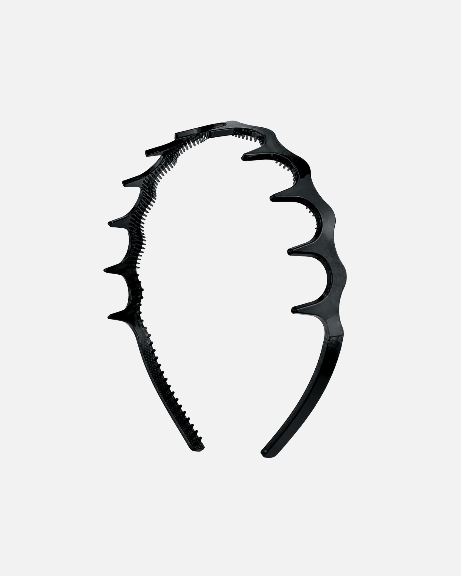Serre-tête pour Unisexe SOHO SOHO Ziza Serre-tête : Serre-tête zigzag marron pour cheveux SOHO Ziza Serre-tête : Serre-tête zigzag marron pour cheveux