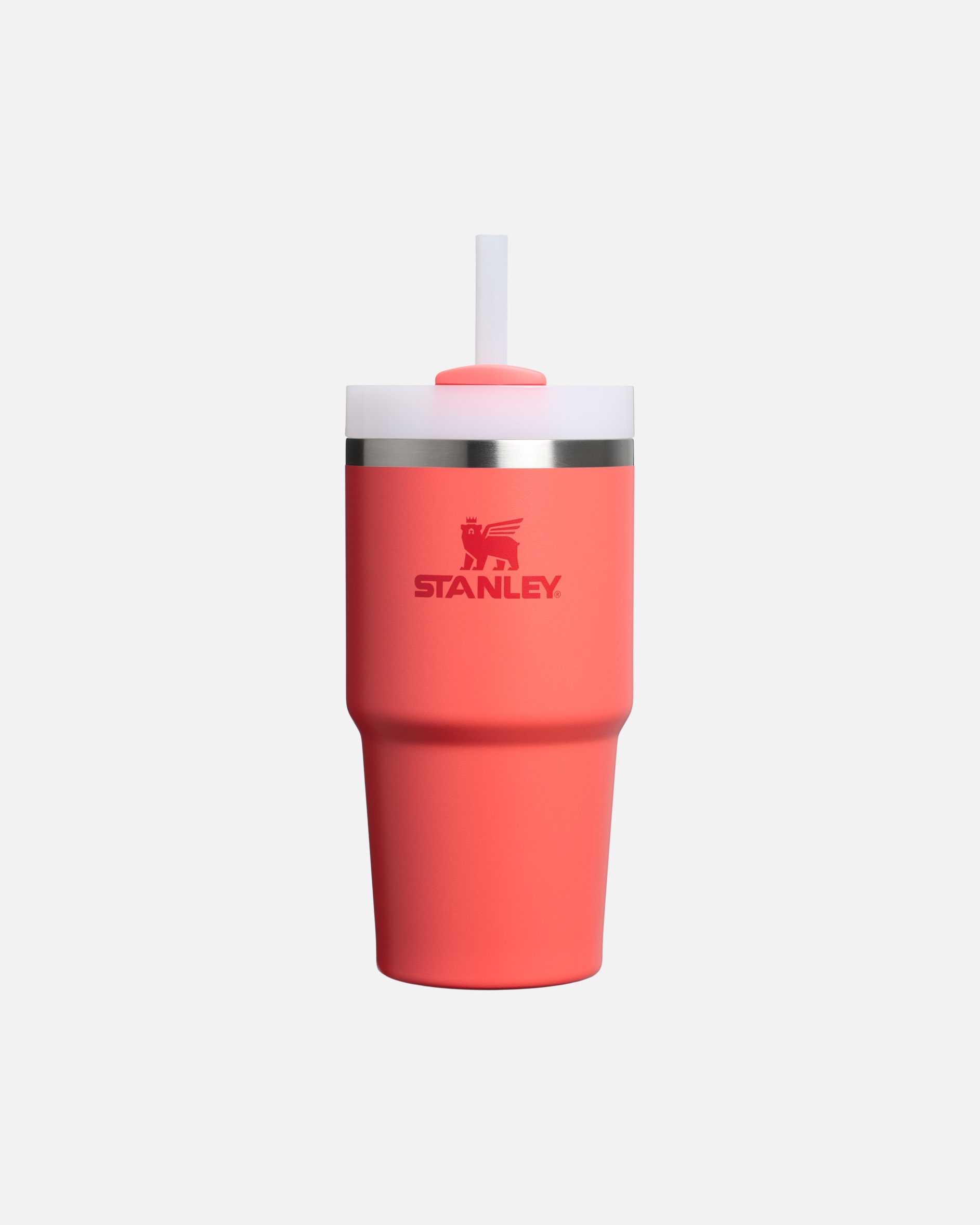 Gourde pour Unisexe Stanley 1913 Gourde d'eau Isotherme - 0.6L - THE QUENCHER H2.0 FLOWSTATE™ TUMBLER Hot Coral