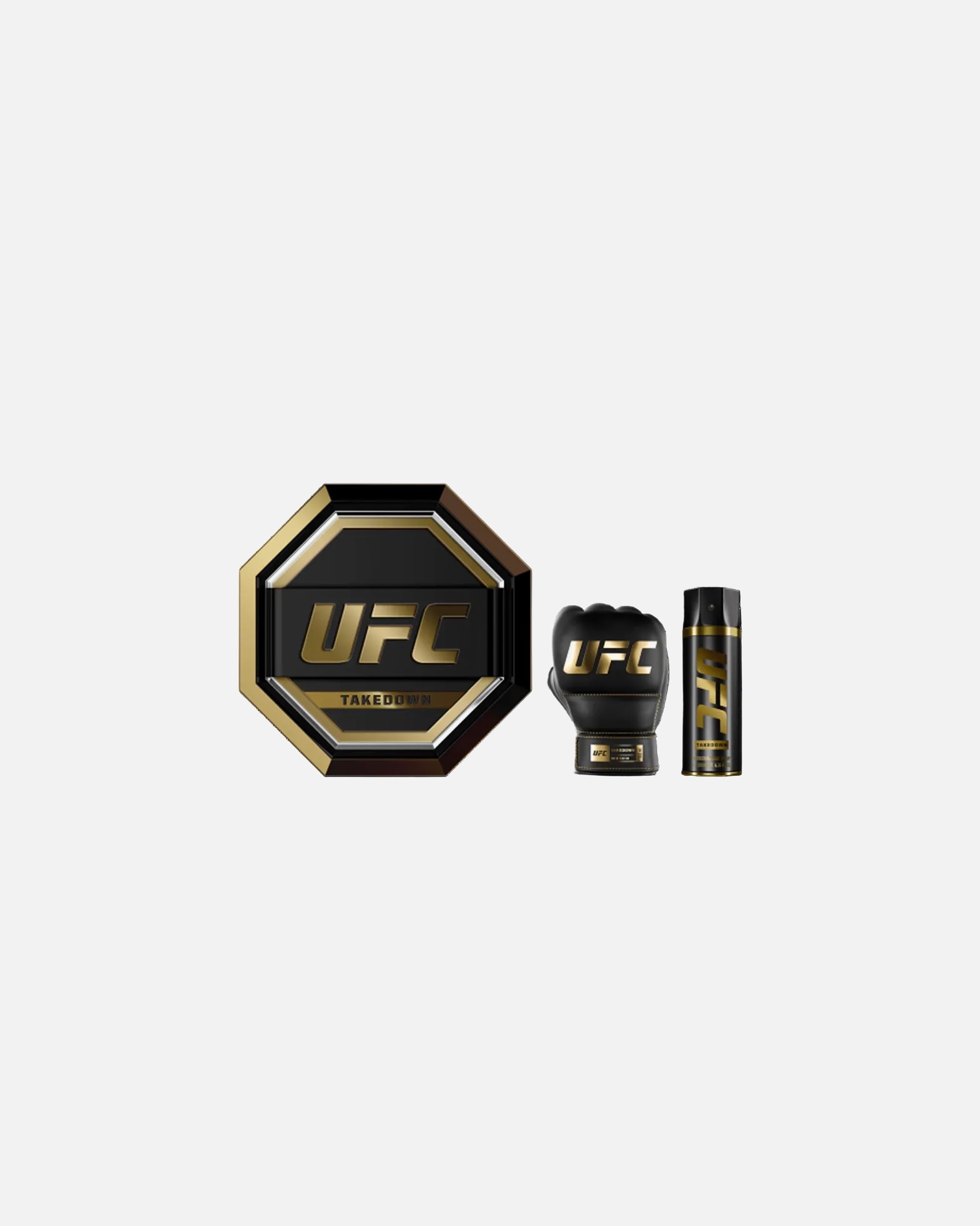 Parfum pour Unisexe UFC Default Brand Line TakeDown - Coffret EDP 100ML + Déodorant 200ml Coffret EDP 100ML + Déodorant 200ml