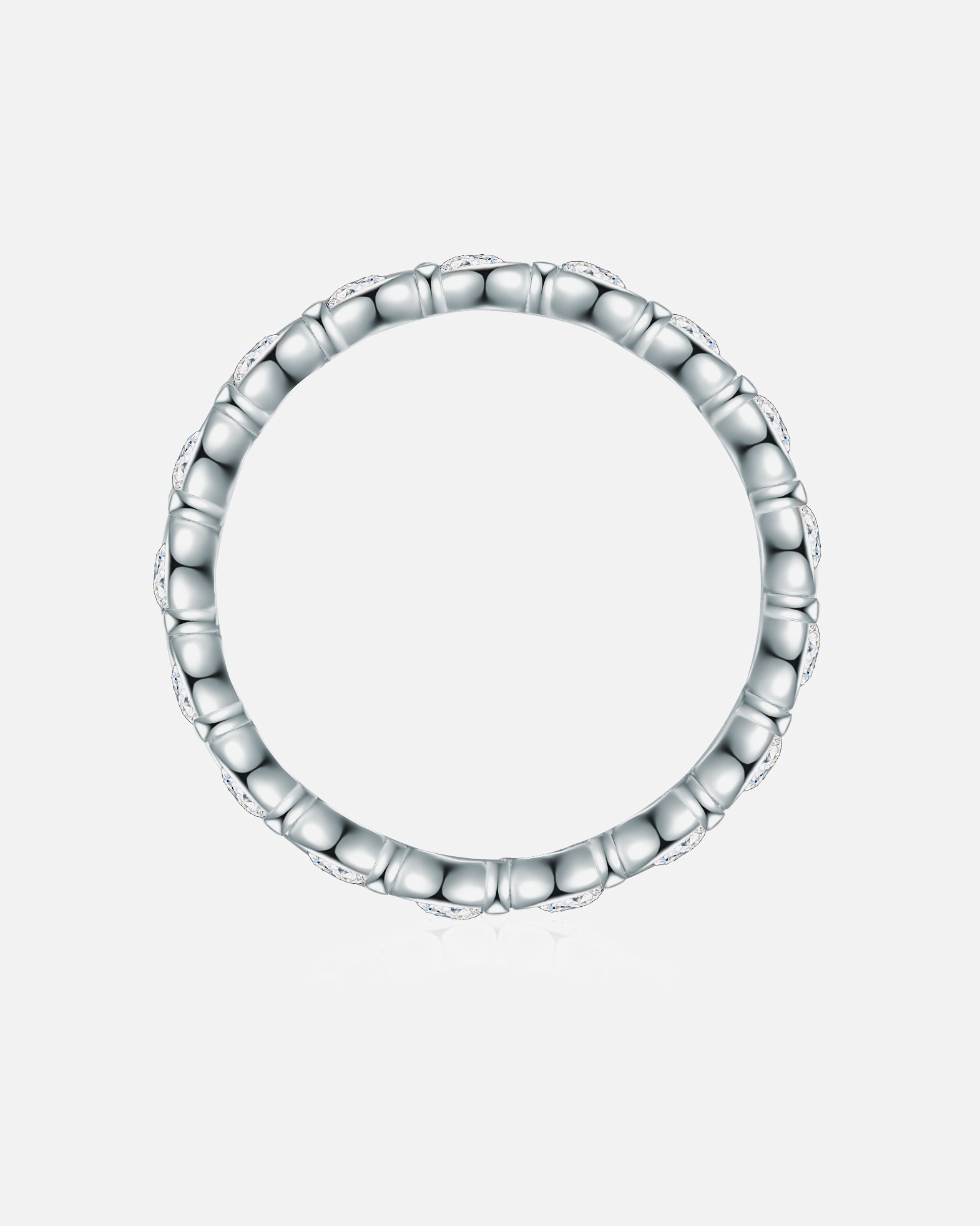 Bague pour Femme Trilani Bague en argent Argent sterling Oxyde de zirconium (CZ) en Argent 52