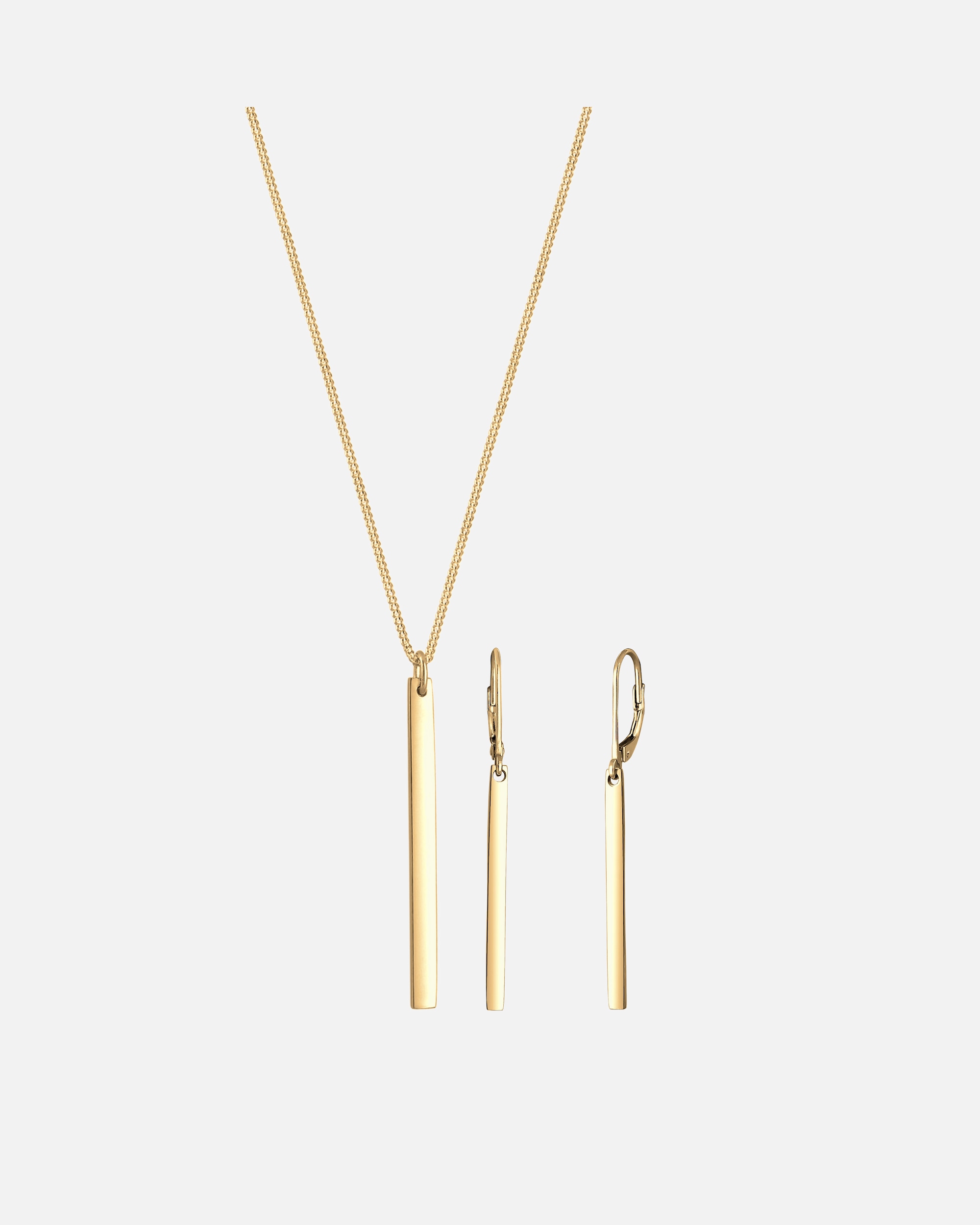 Bijoux pour Femme Elli Set sans pierre 925 Sterling Silver 55 cm