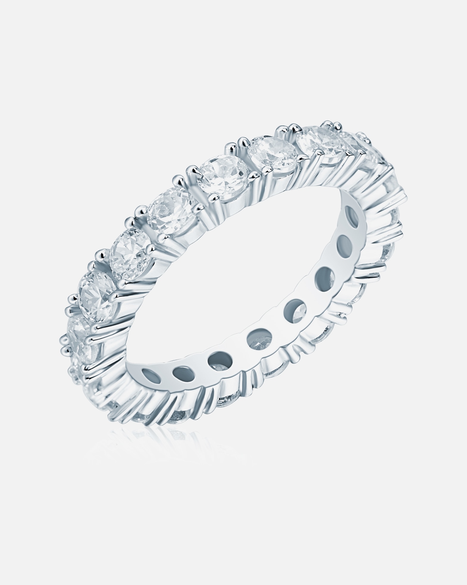 Bague pour Femme Rafaela Donata Bague en argent Argent sterling Oxyde de zirconium (CZ) en Argent 58