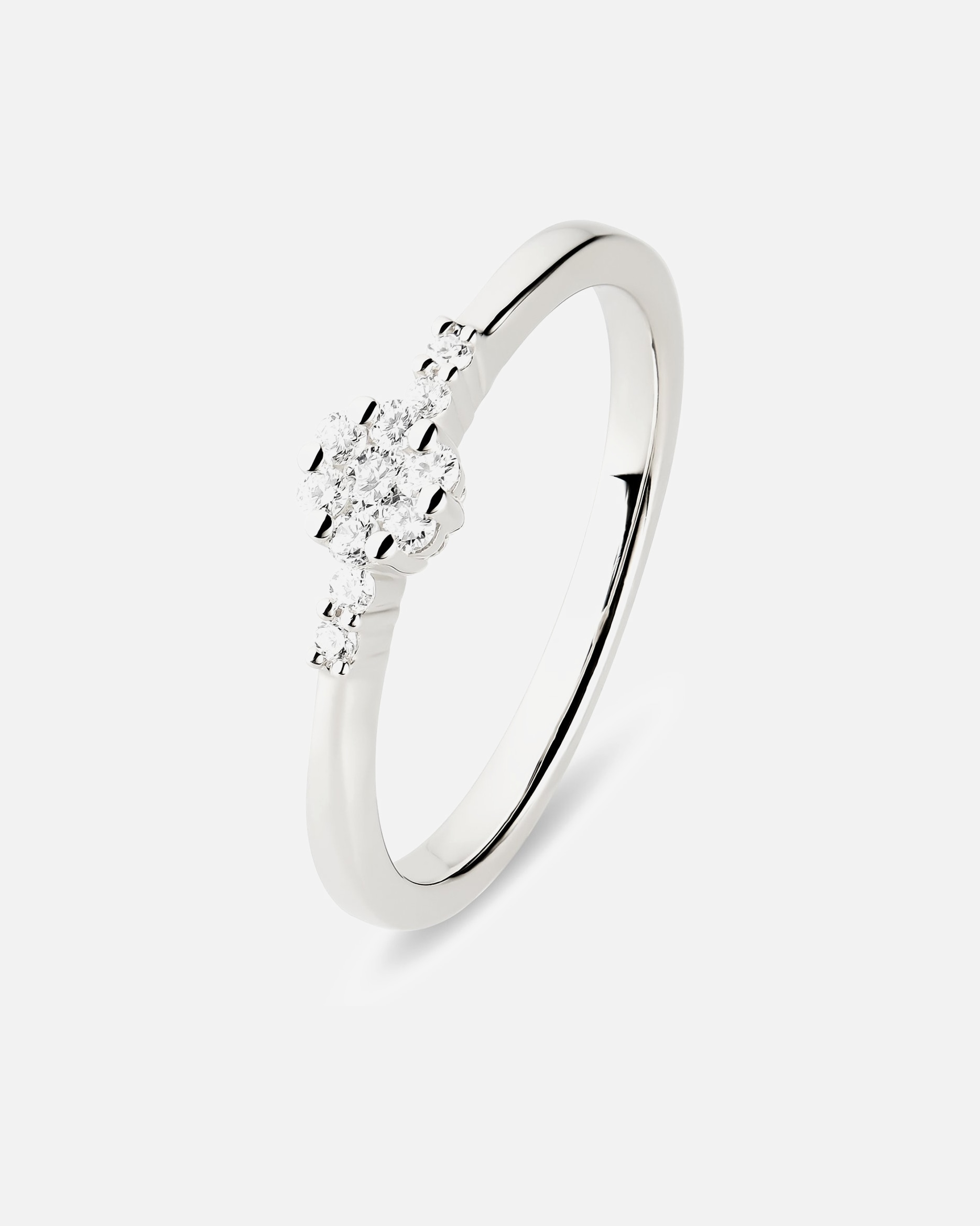 Bague pour Femme CHRIST Bagues or blanc 50