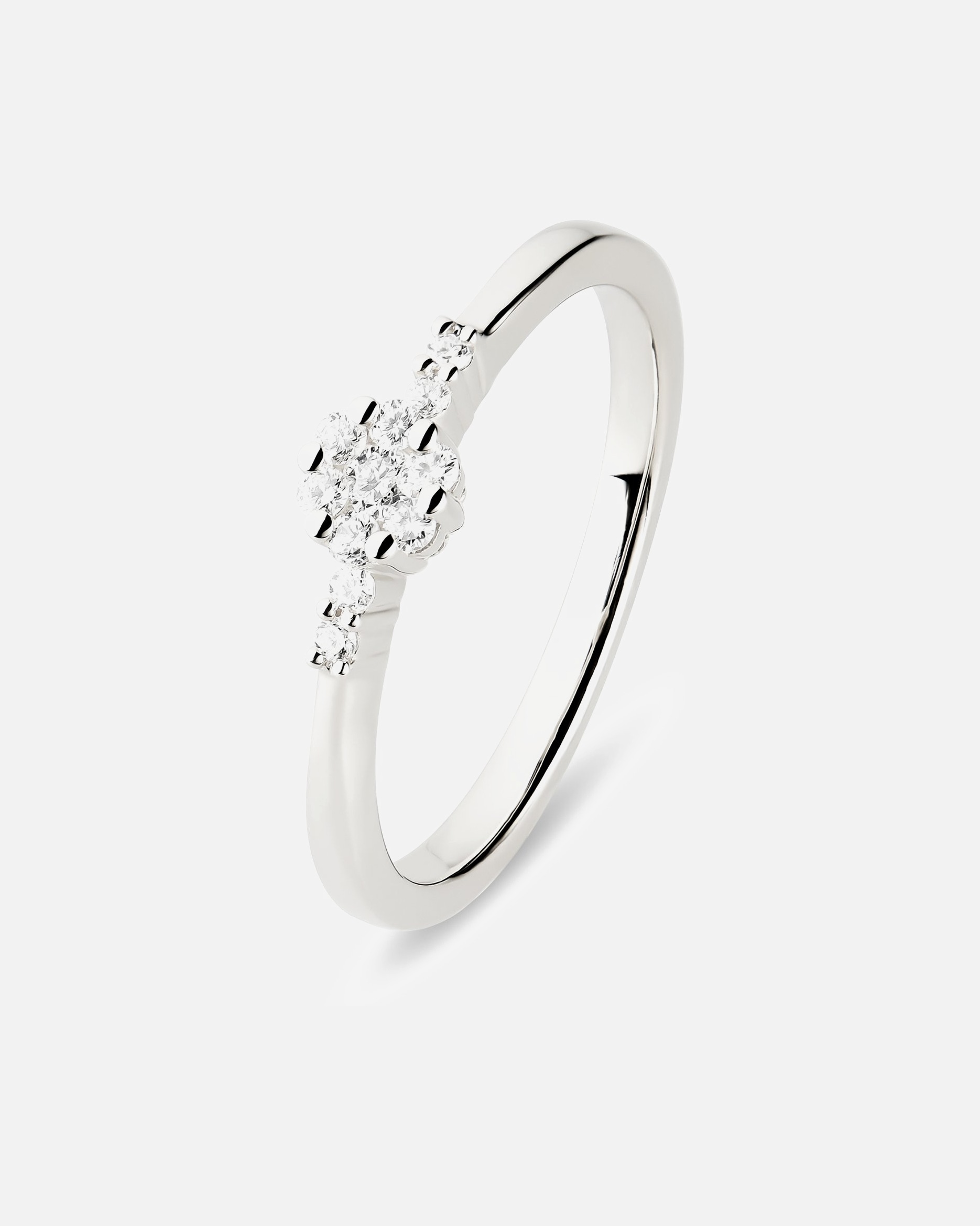 Bague pour Femme CHRIST Bagues or blanc 56