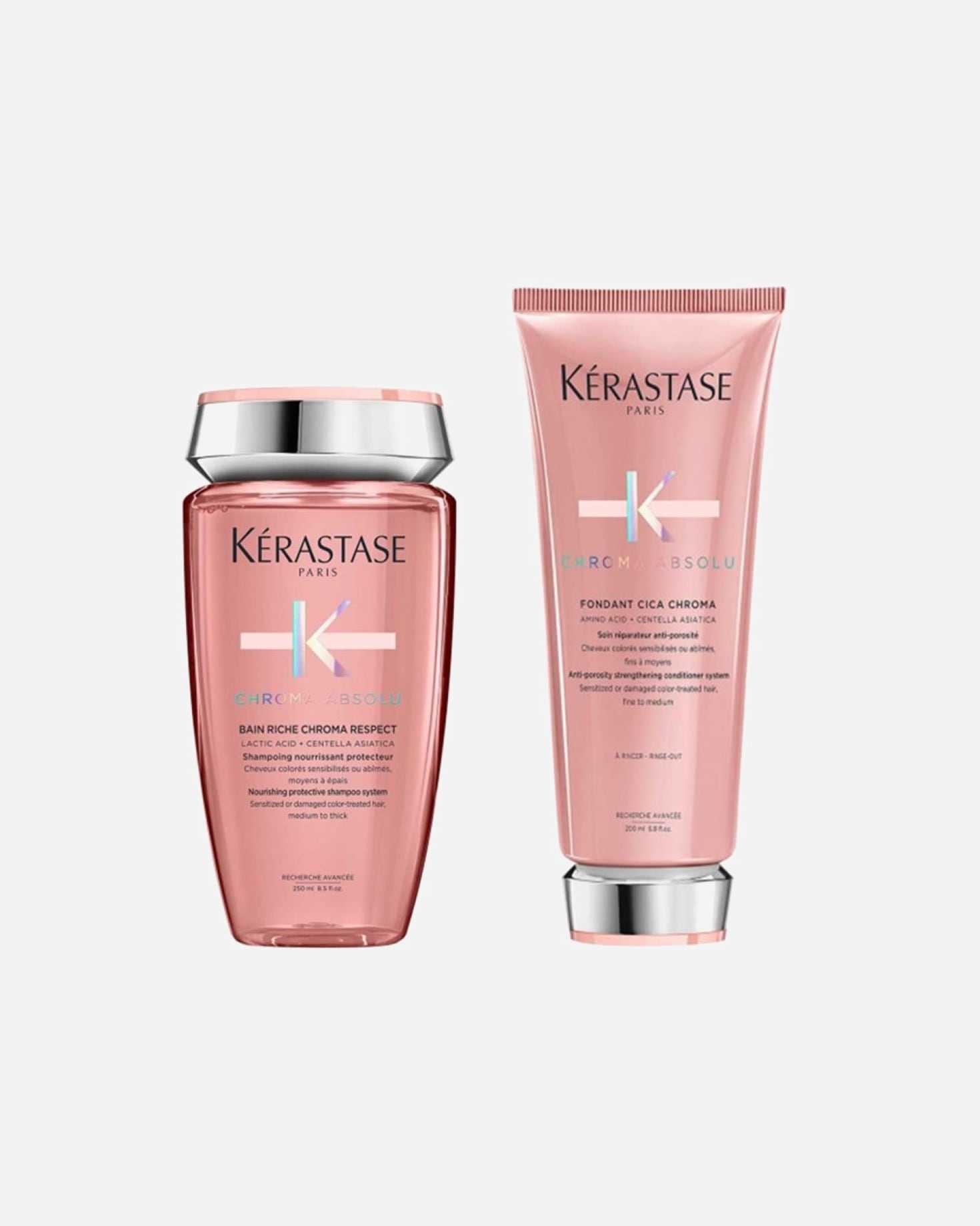 Coffret soin cheveux pour Femme Kérastase Chroma Absolu Duo RICHE (Bain Riche/ Fondant) 1 pièce