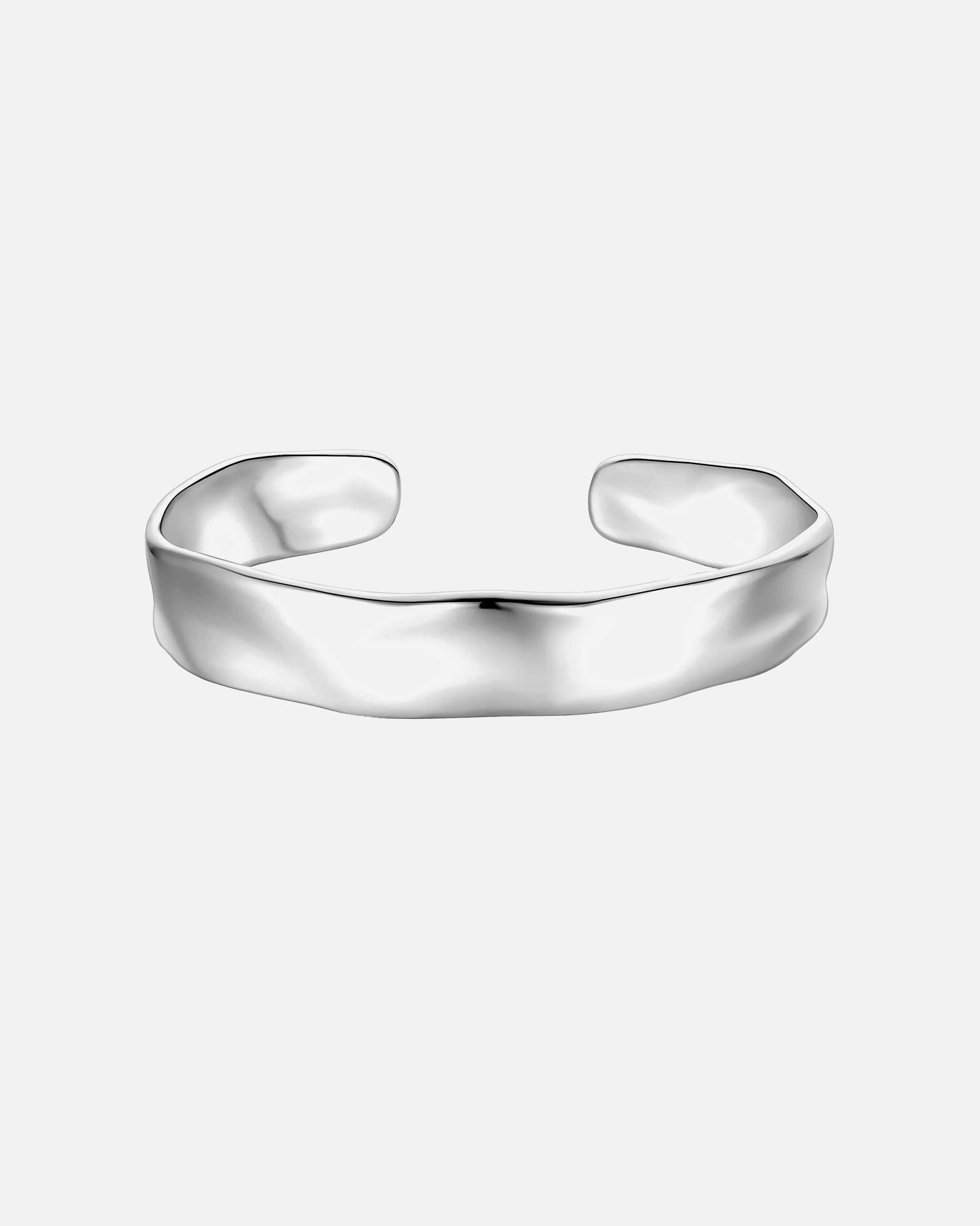 Bracelet pour Femme Yokoamii Bracelet en laiton argenté Réglable 16,0 - 22,0 cm