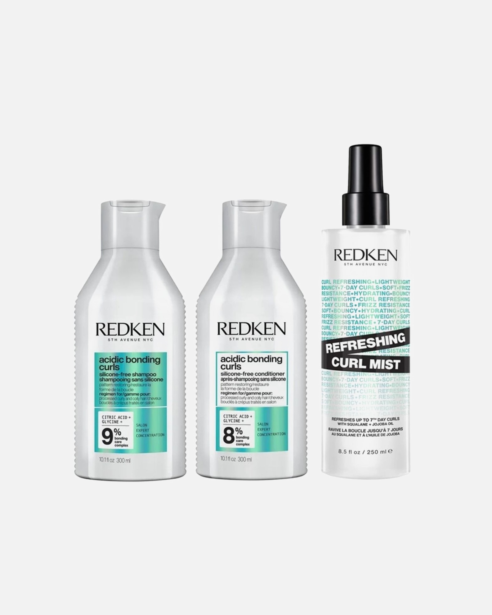 Coffret soin cheveux pour Femme Redken Acidic Bonding CURLS Coffret Mist 1 pièce
