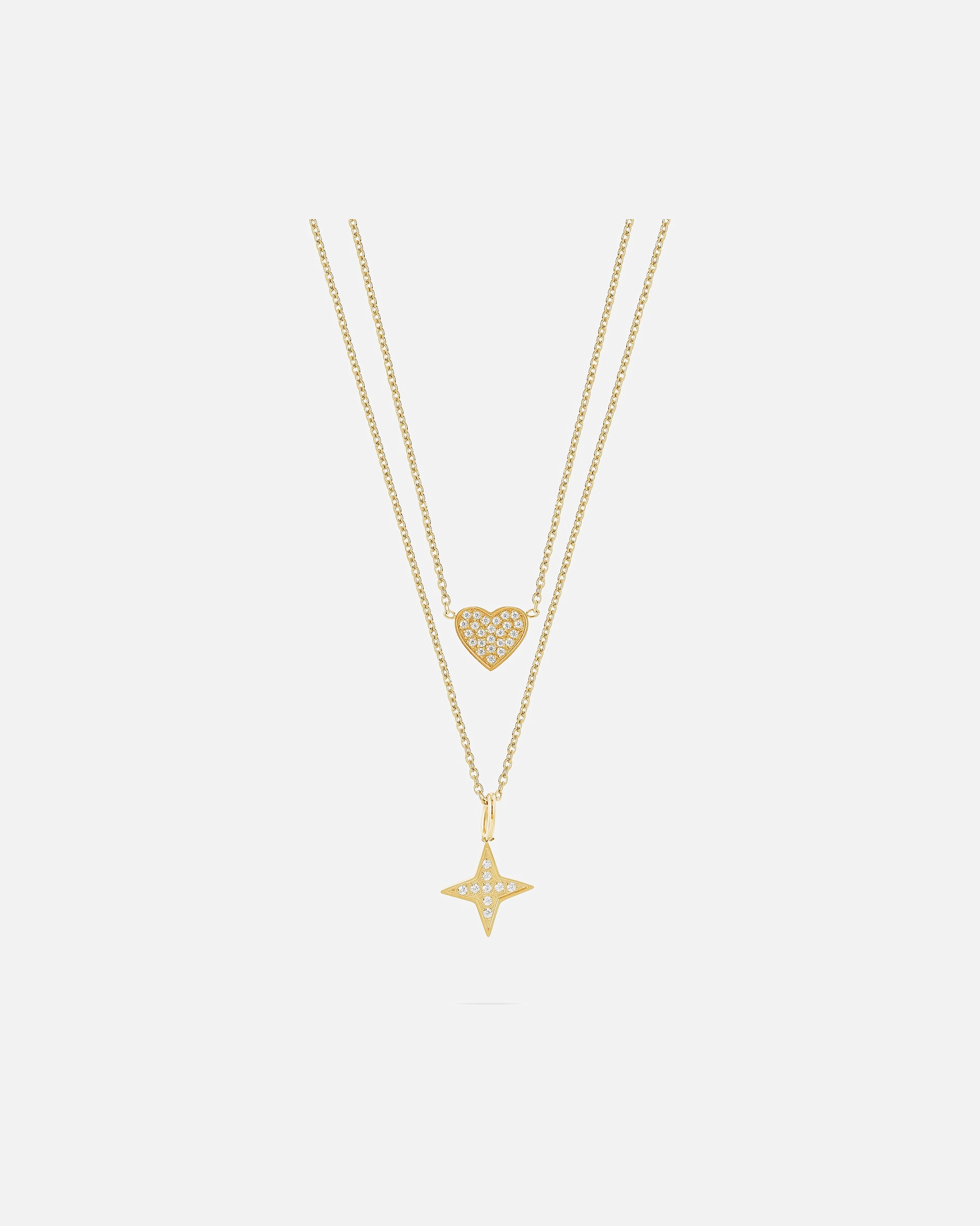 Collier pour Femme GMK Collection Chaînes or jaune