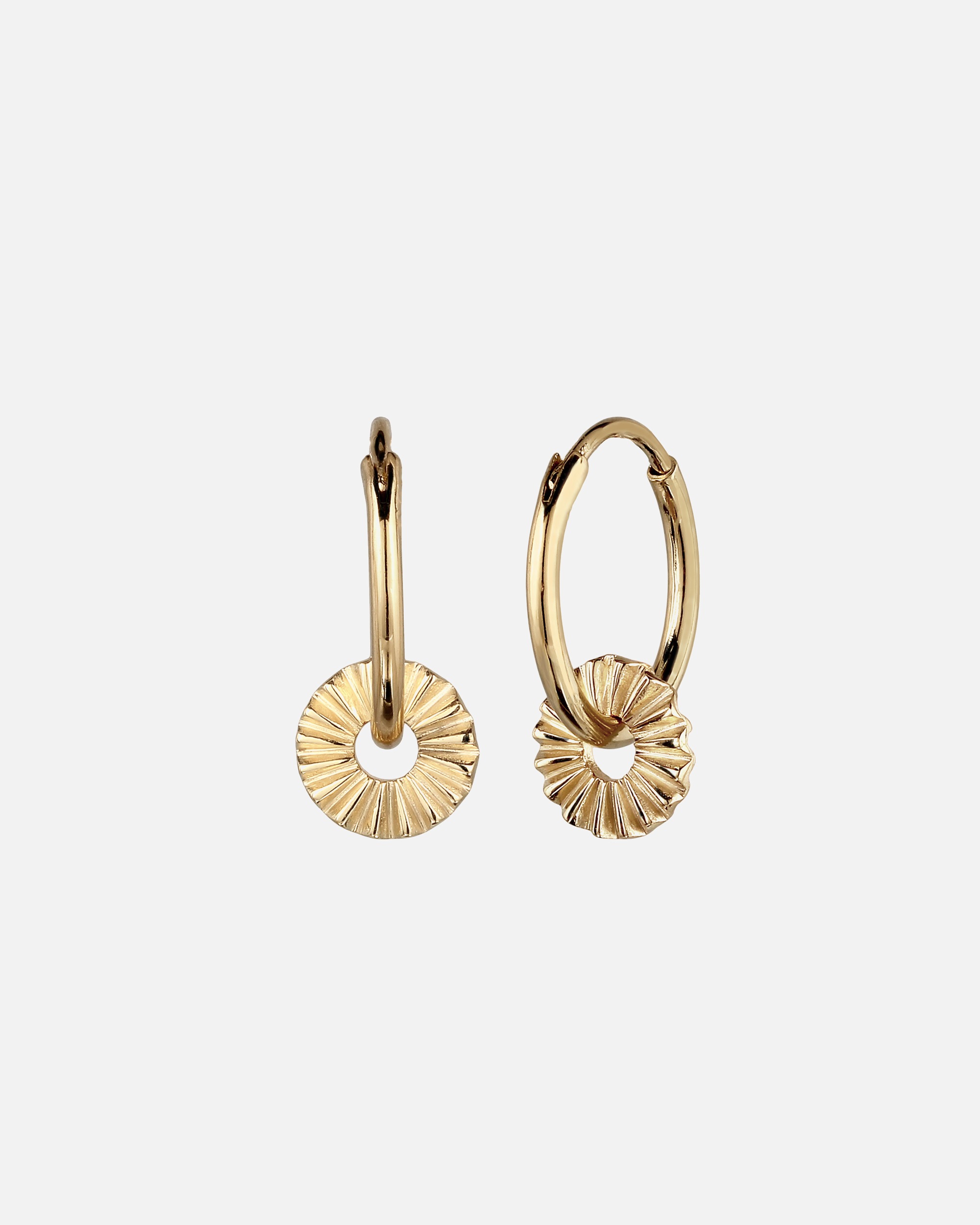 Boucles d'oreilles pour Femme Elli Créole Soleil 925 Sterling Silver goldfarben