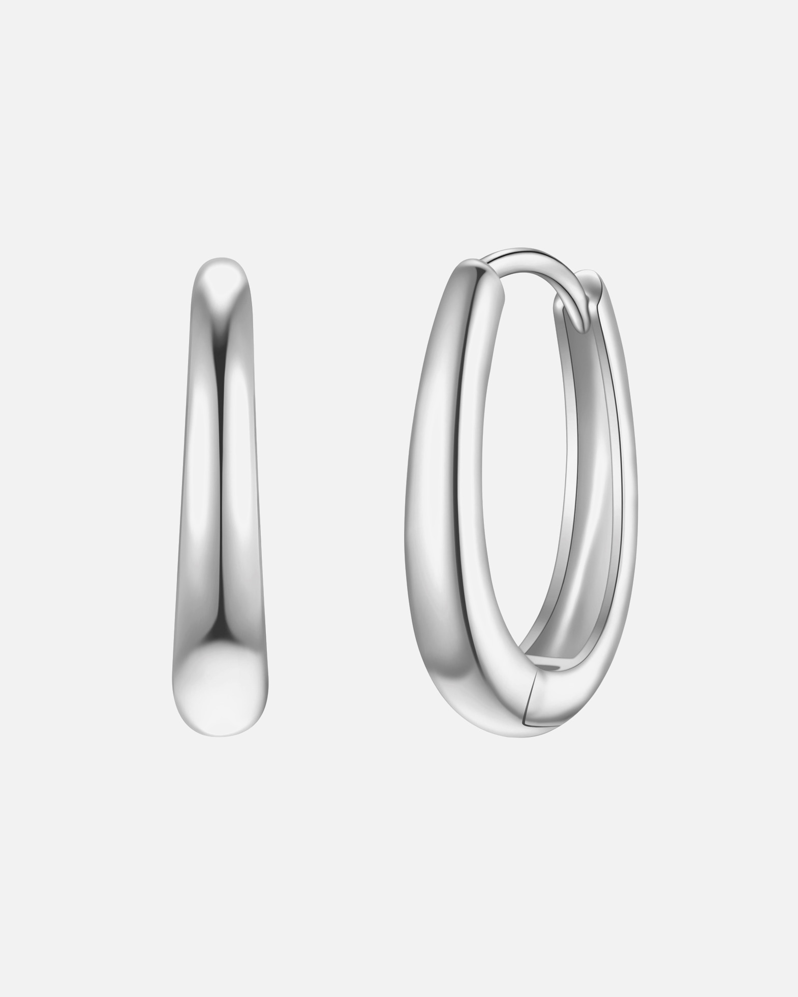Créoles pour Femme Glanzstücke München Créoles en argent sterling en argent 20,7 mm