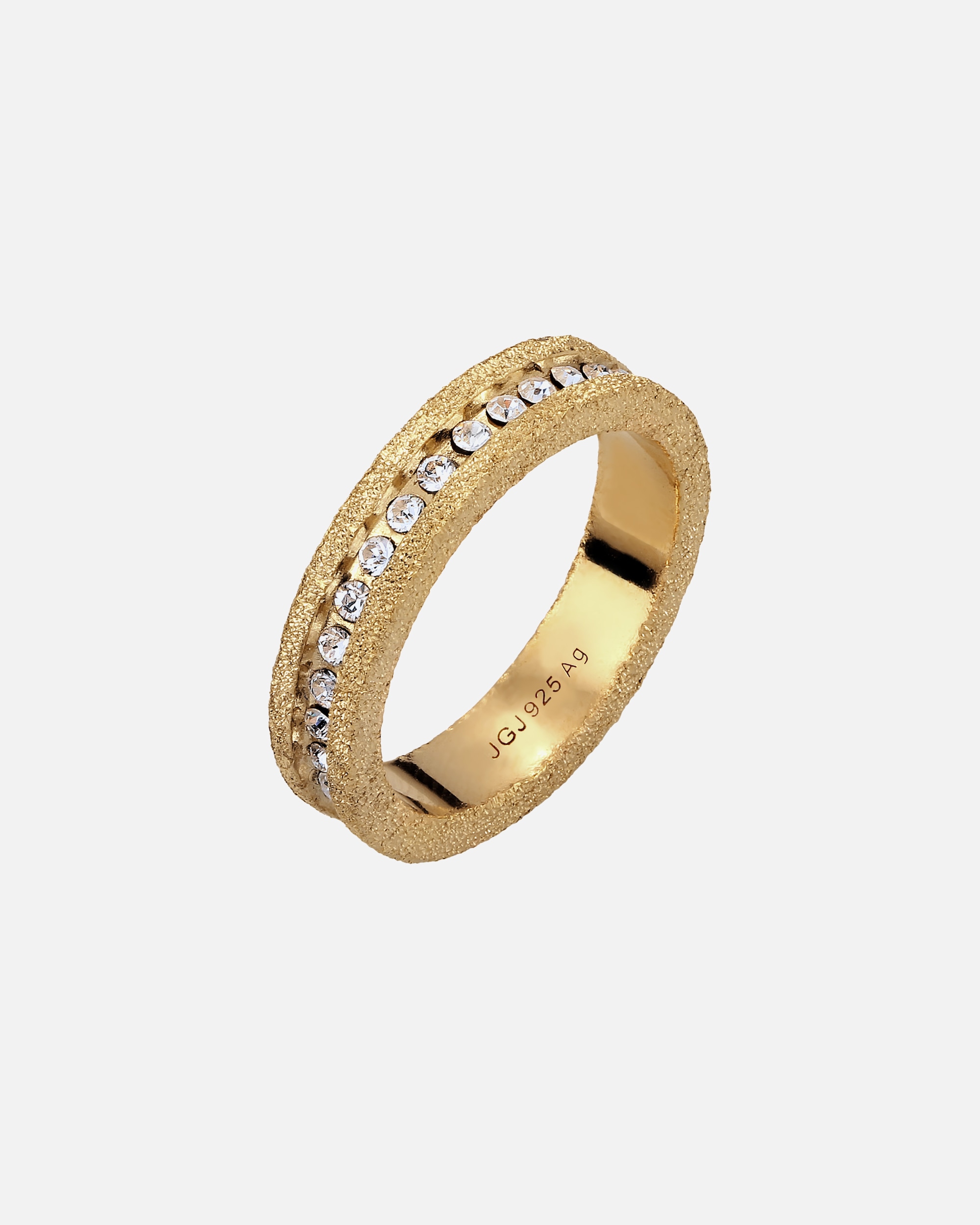 Bague pour Femme Elli Bague avec pierres Swarovski Crystals Blanc 925 Sterling Silver 52