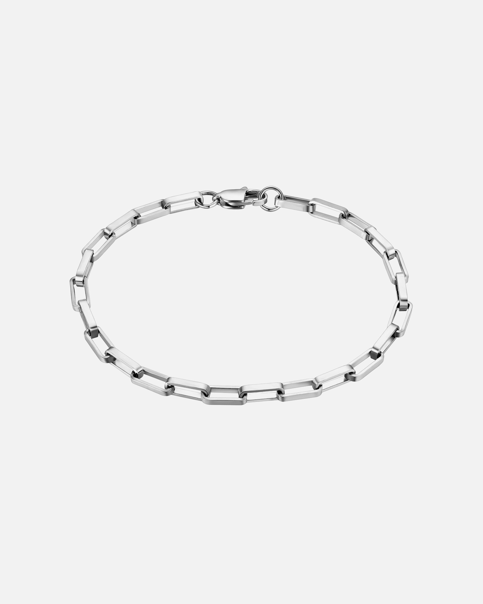 Bracelet pour Homme True Rebels Bracelet en Acier Inoxydable en argent 21 cm