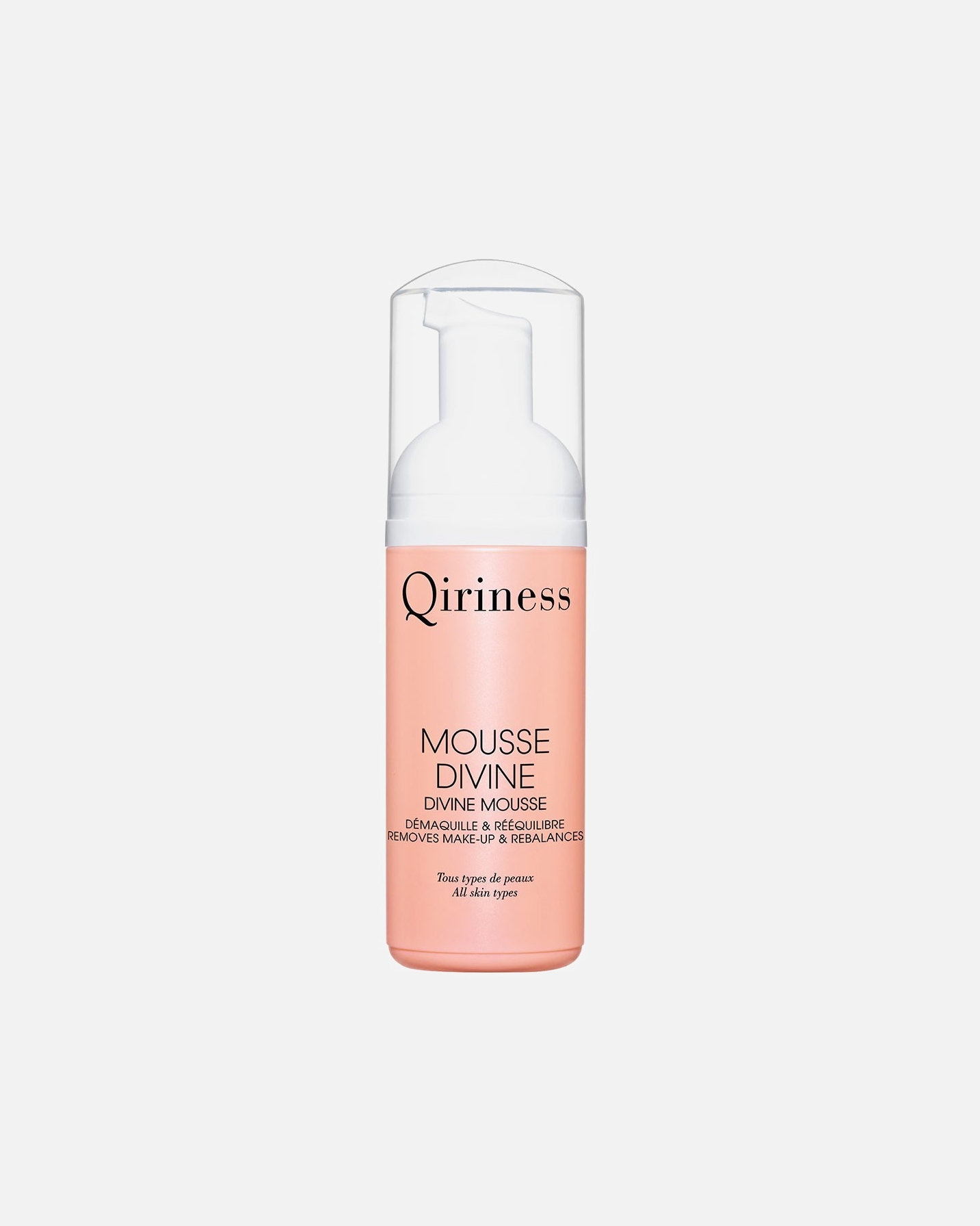 Mousse nettoyante visage pour Unisexe Qiriness Mousse Divine 125 ml