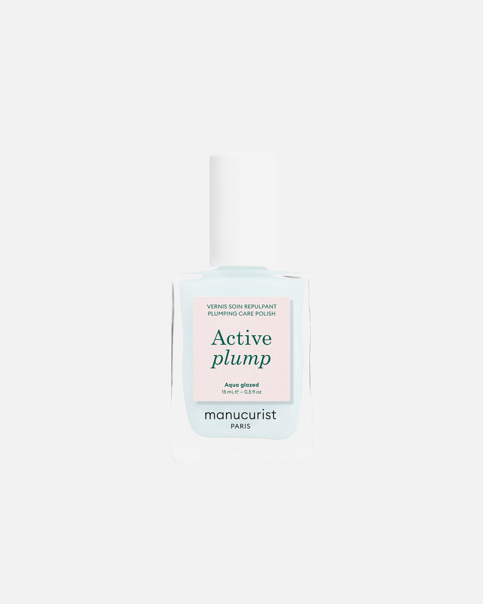 Vernis pour Unisexe manucurist Active Active Plump Aqua Glazed 15 ml