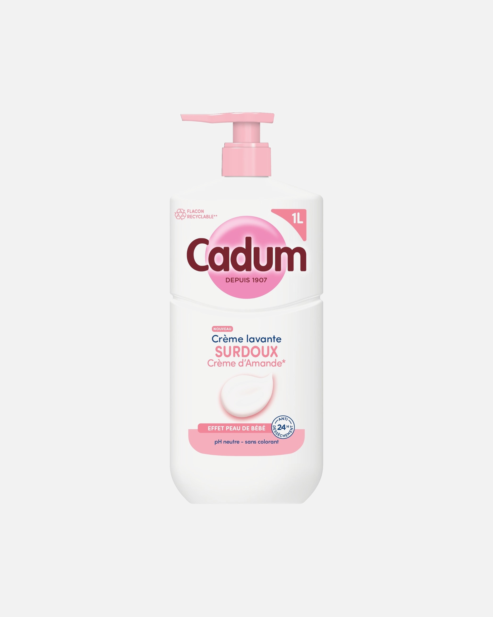 Gel douche pour Unisexe Cadum Surdoux Crème d'Amande 1000 ml