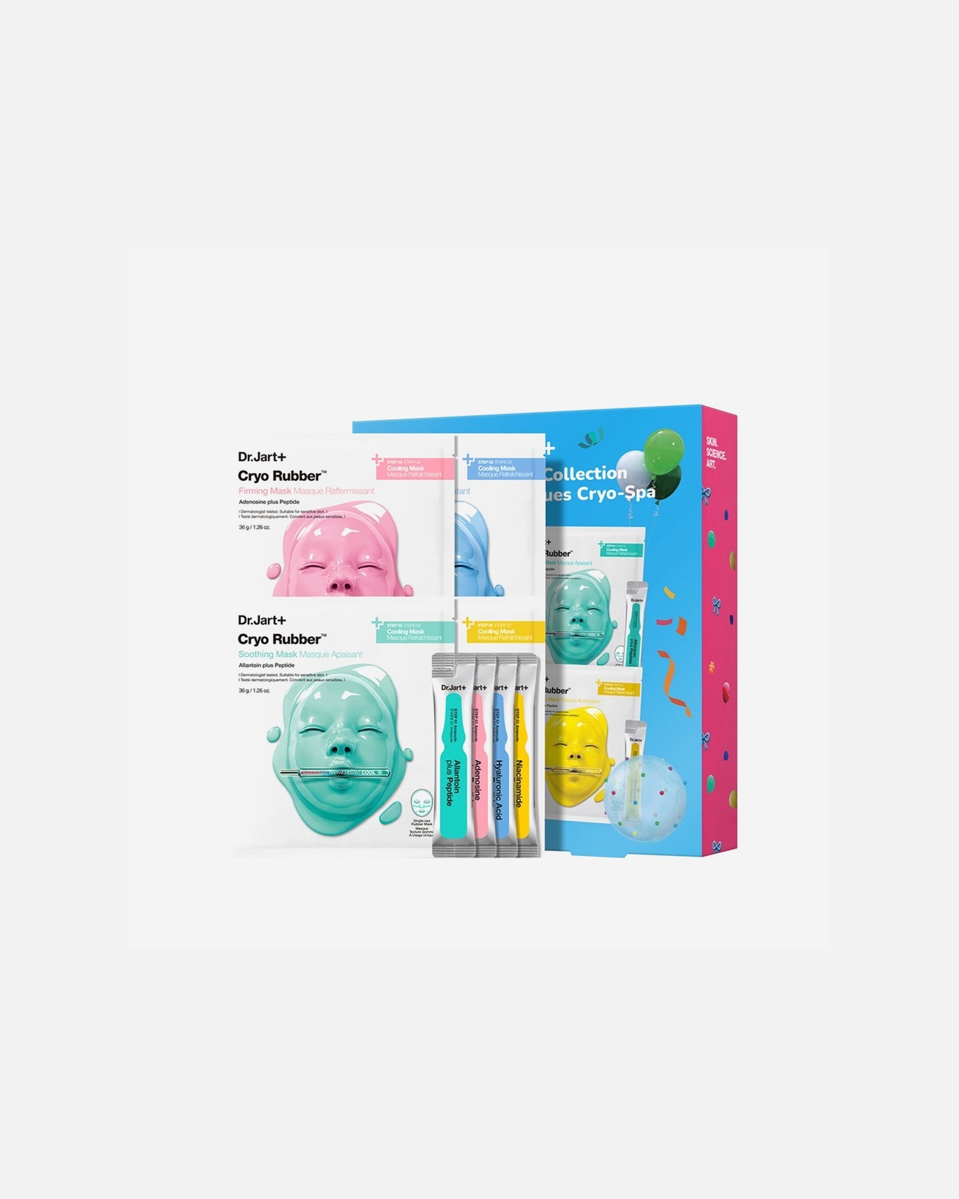 Coffret soin visage pour Unisexe Dr. Jart+ Cryo Rubber™ Cryo-Spa à Domicile 1 unité