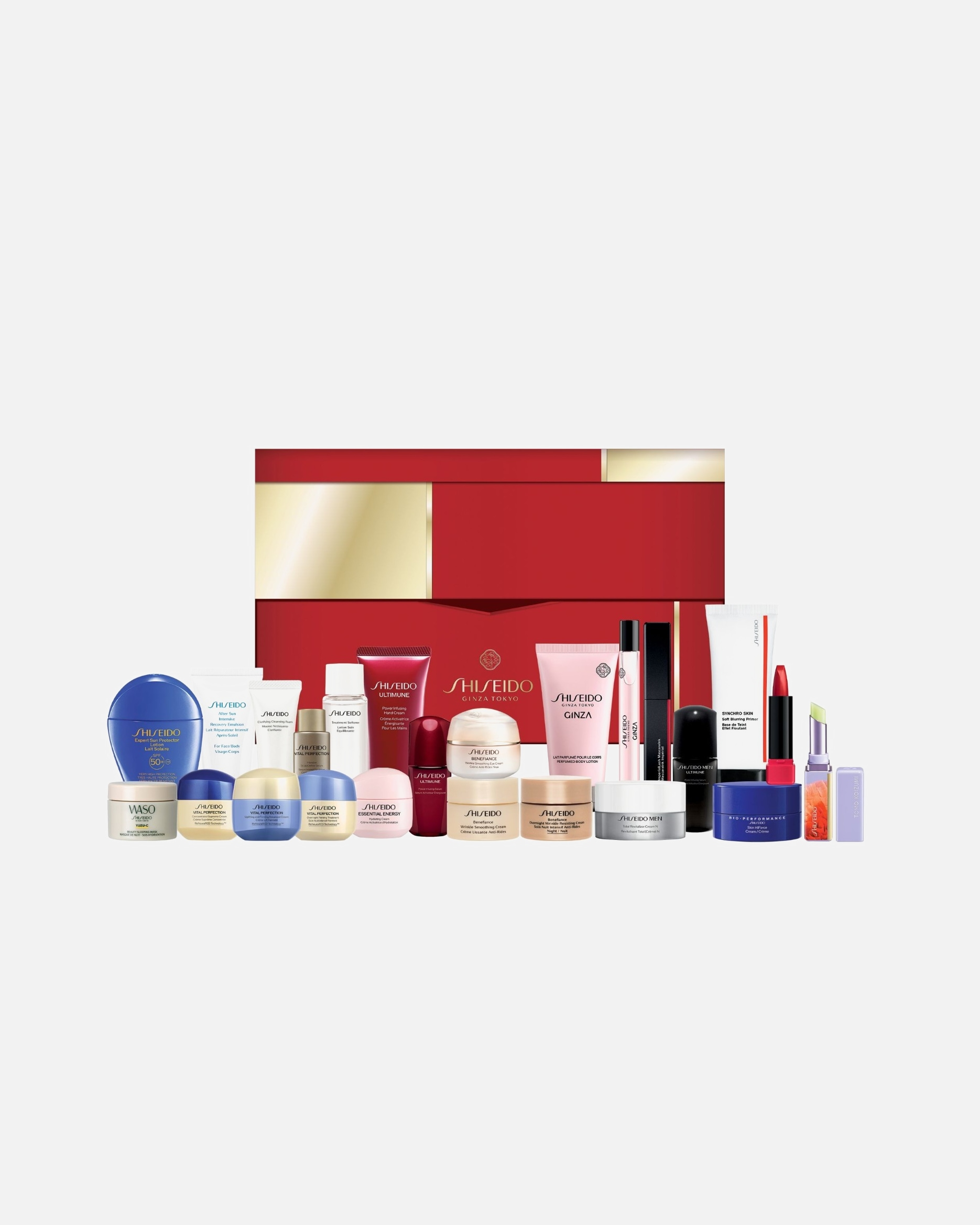 Calendrier de l'Avent pour Unisexe Shiseido VITAL PERFECTION Calendrier de l'Avent SOINS & MAQUILLAGE 1 unité