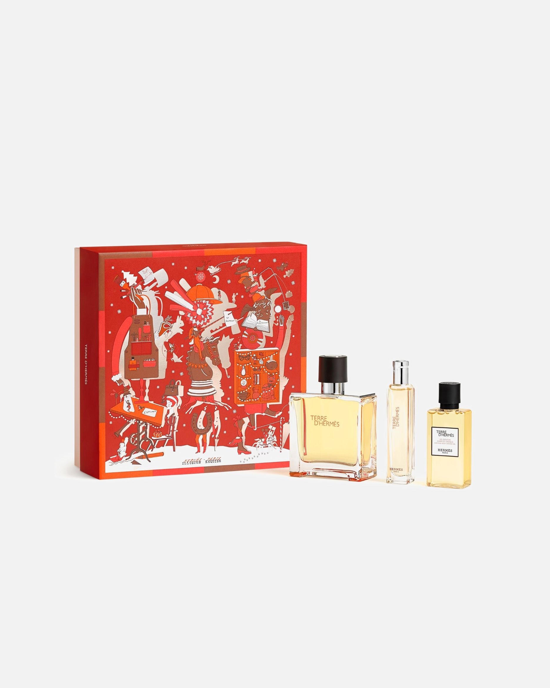 Coffret parfum pour Homme HERMÈS Terre d’Hermès Parfum 1 unité
