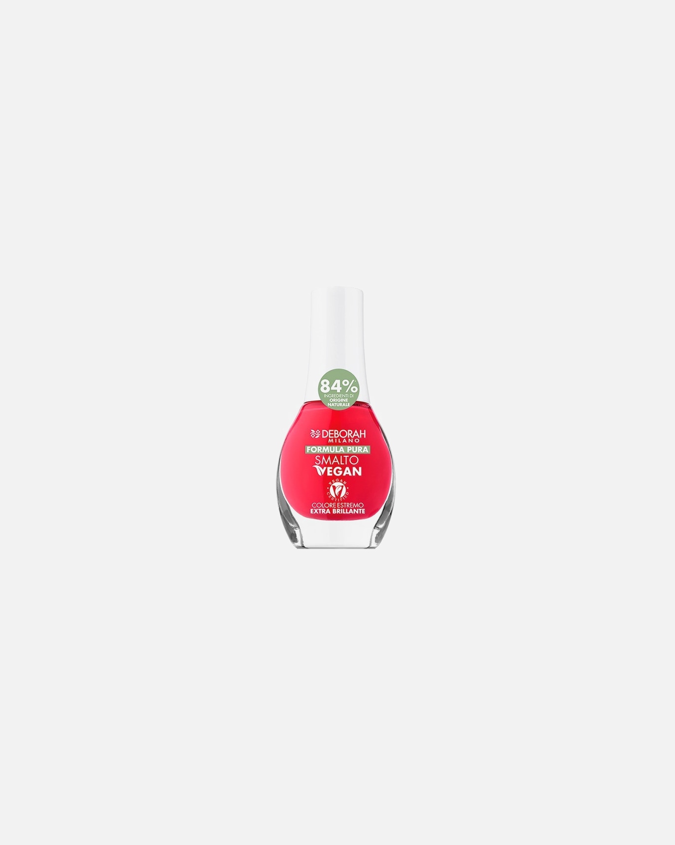 Vernis pour Unisexe Deborah Milano Formula Pura 09 RUBIN RED