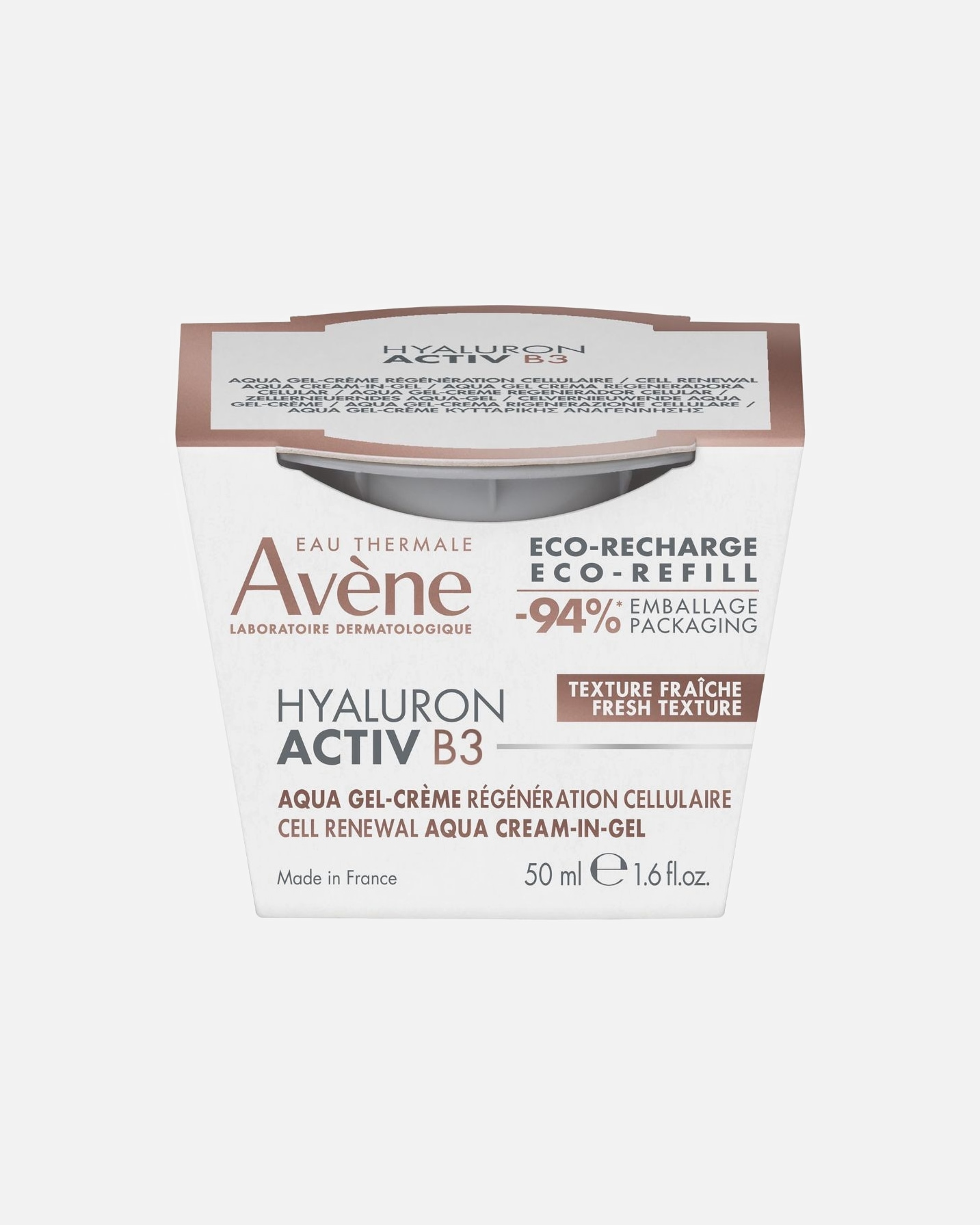 Soin anti-âge pour Unisexe Avène Hyaluron Activ B3 Aqua Gel-Crème Régénération Cellulaire 50 ml - Recharge