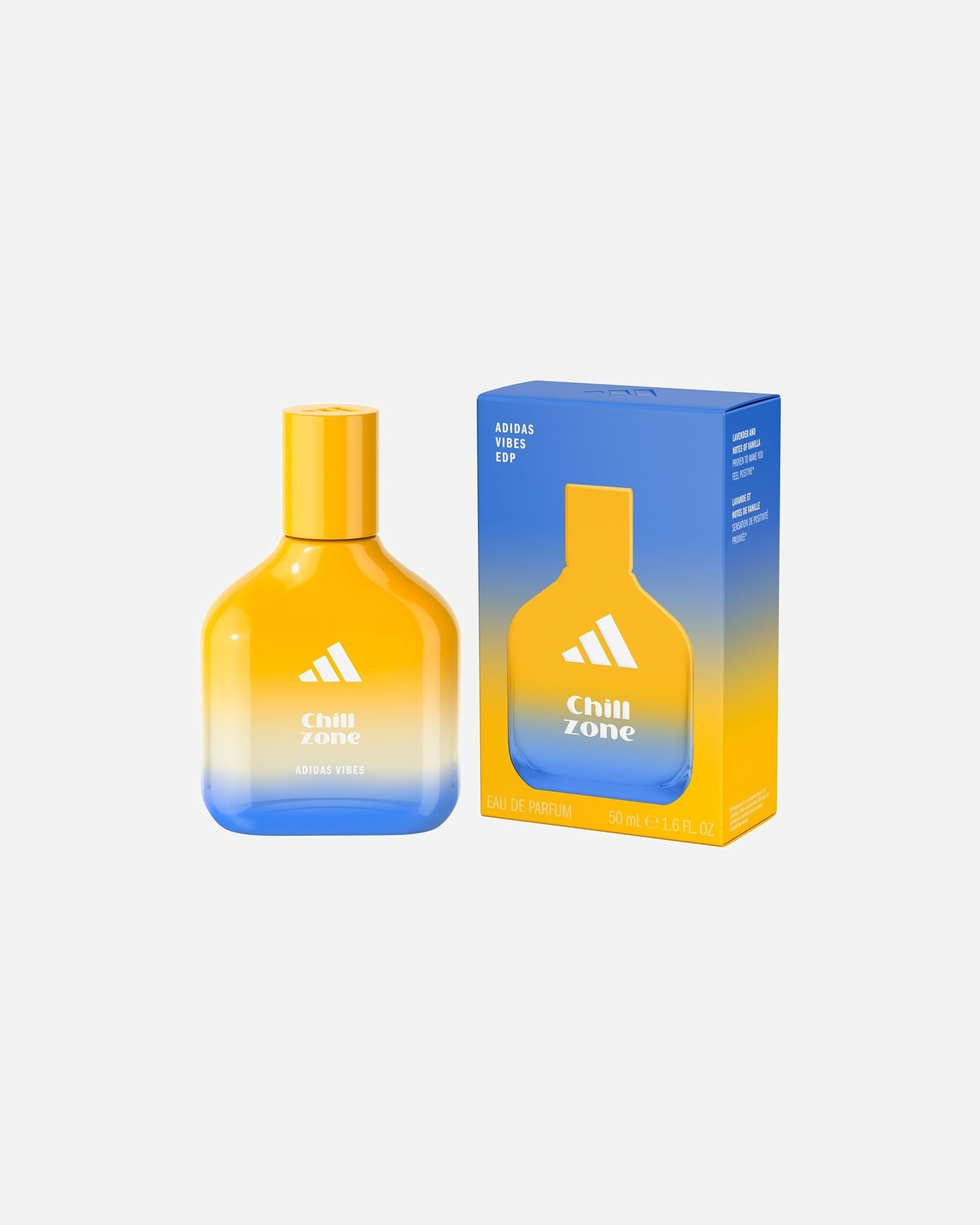 Eau de parfum pour Unisexe adidas Vibes Chill Zone 50 ml