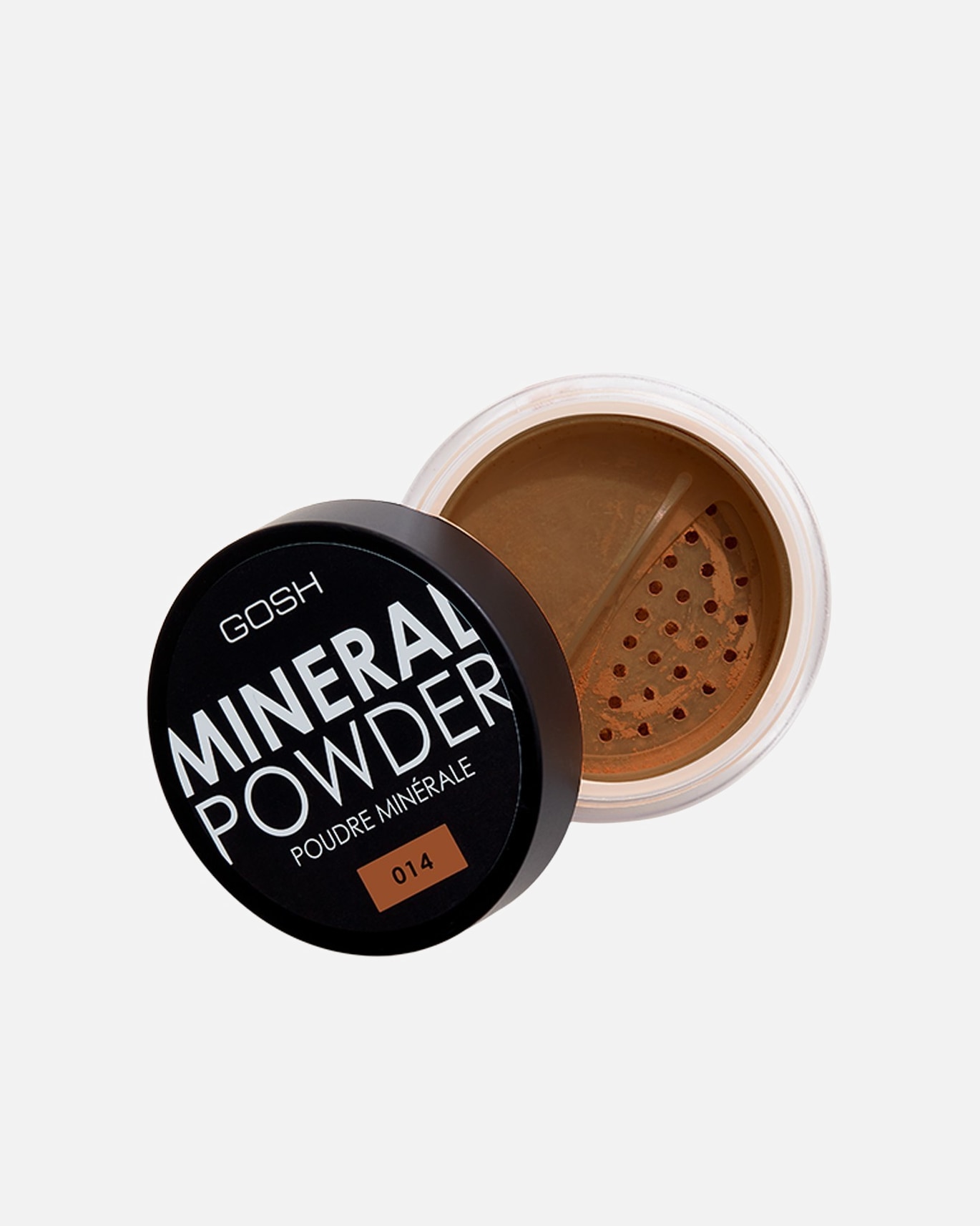 Poudre pour Unisexe Gosh Copenhagen Mineral Powder 014 Cappucino