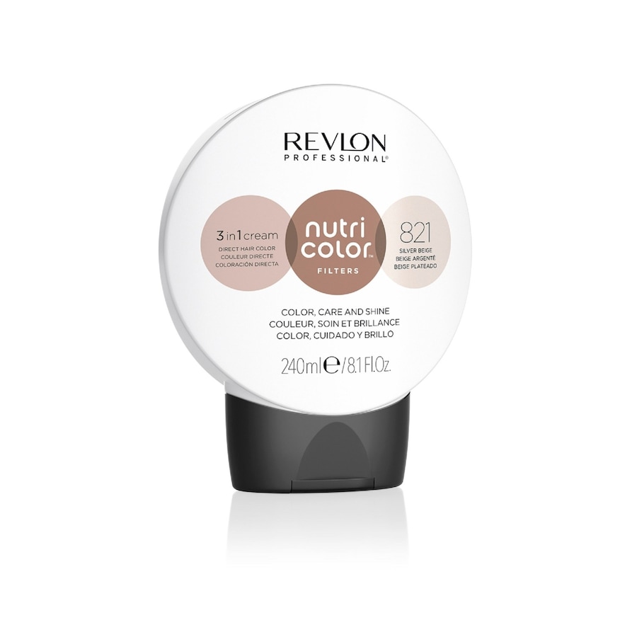 Revlon Professional - Nutri Color 3 in 1 Cream Coloration temporaire 240 ml Marron unisex