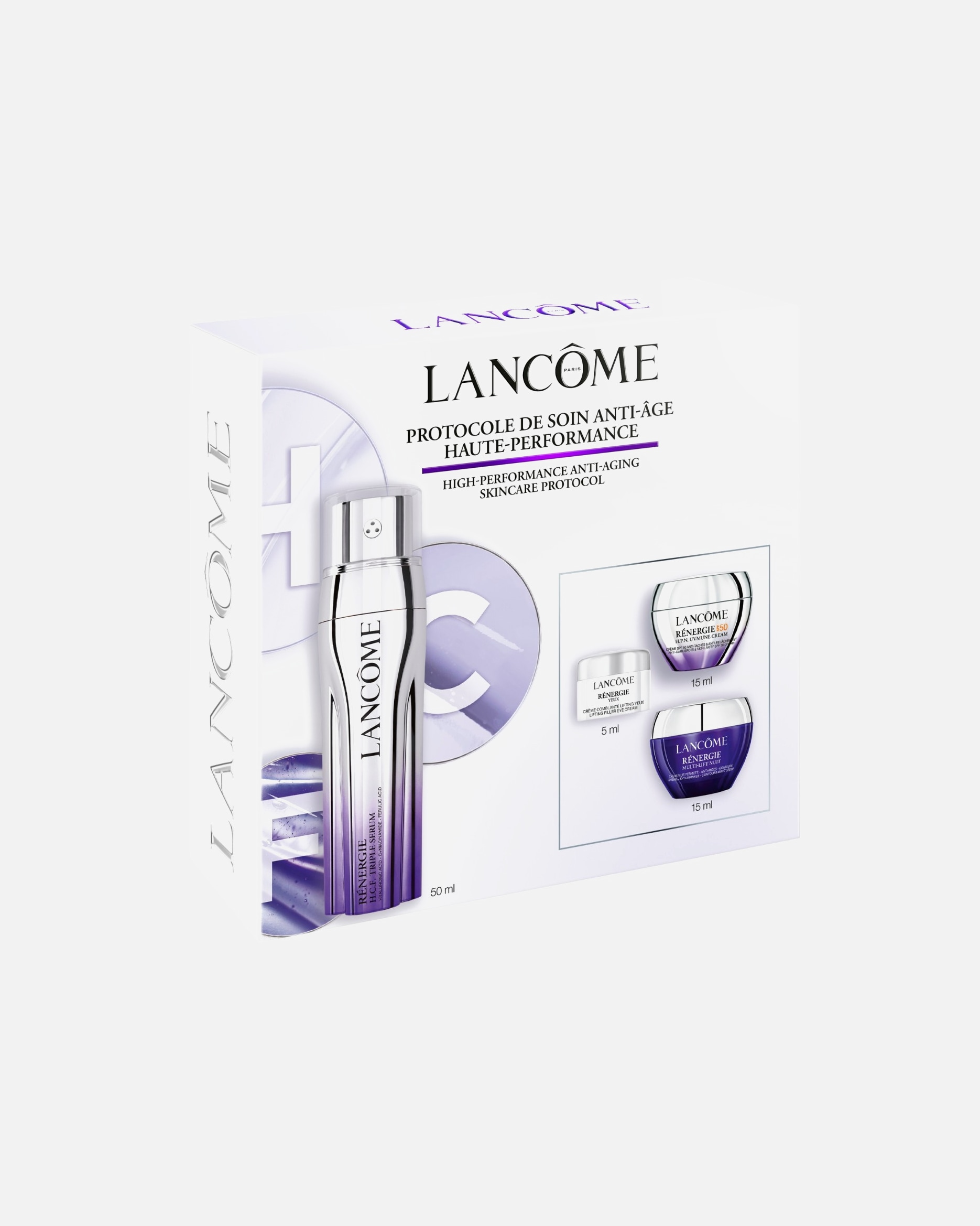 Coffret soin visage pour Femme Lancôme Rénergie H.C.F. Triple Serum 1 unité