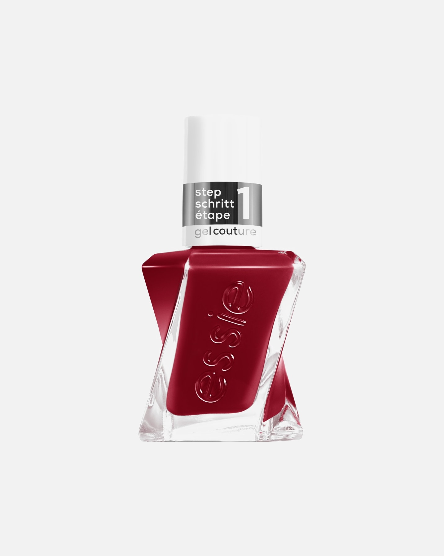 Vernis pour Unisexe essie Gel Couture 509 - PAINT THE GOWN RED
