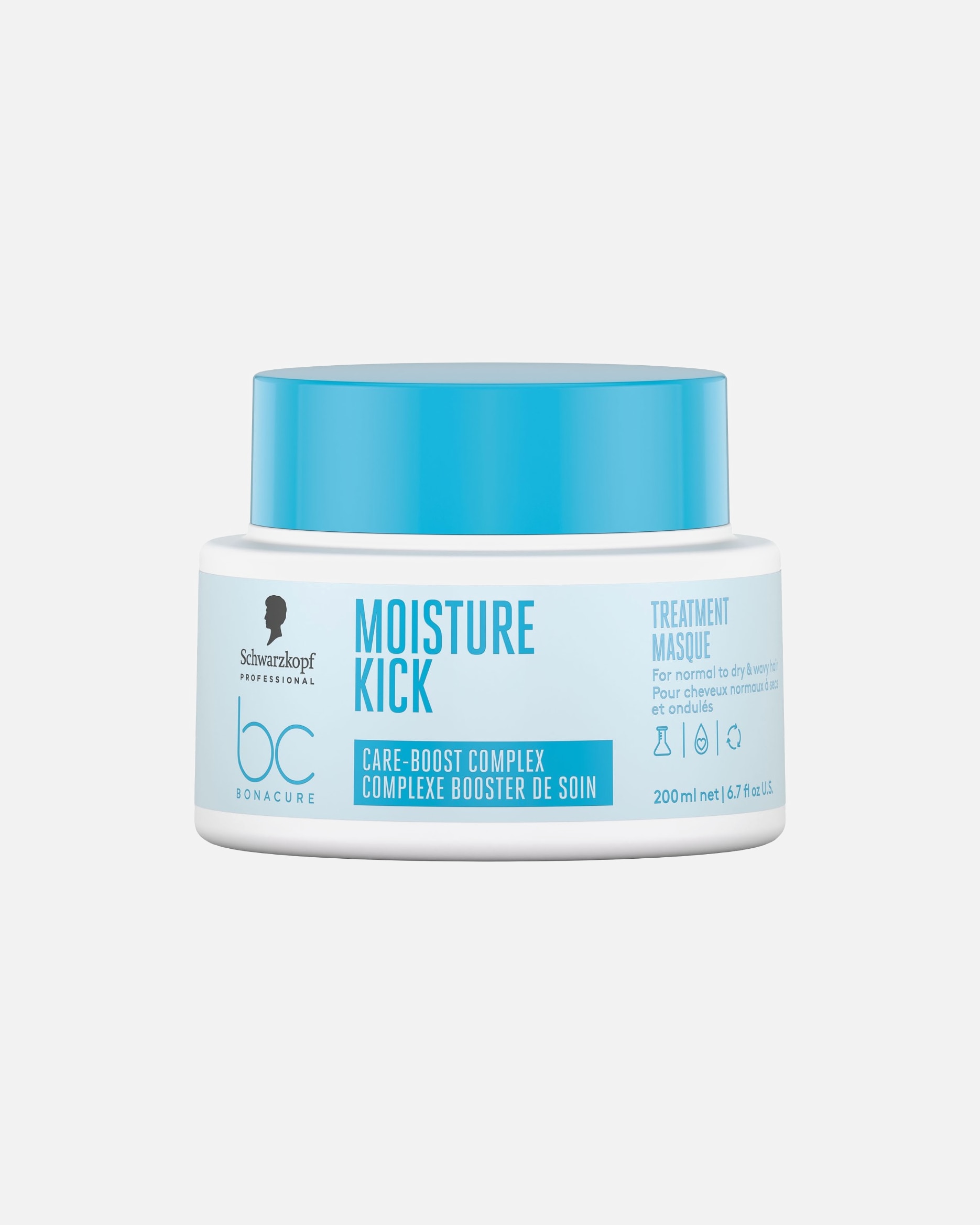 Cure cheveux pour Unisexe Schwarzkopf Professional Bc Bonacure Hyaluronic Moisture Kick 200 ml