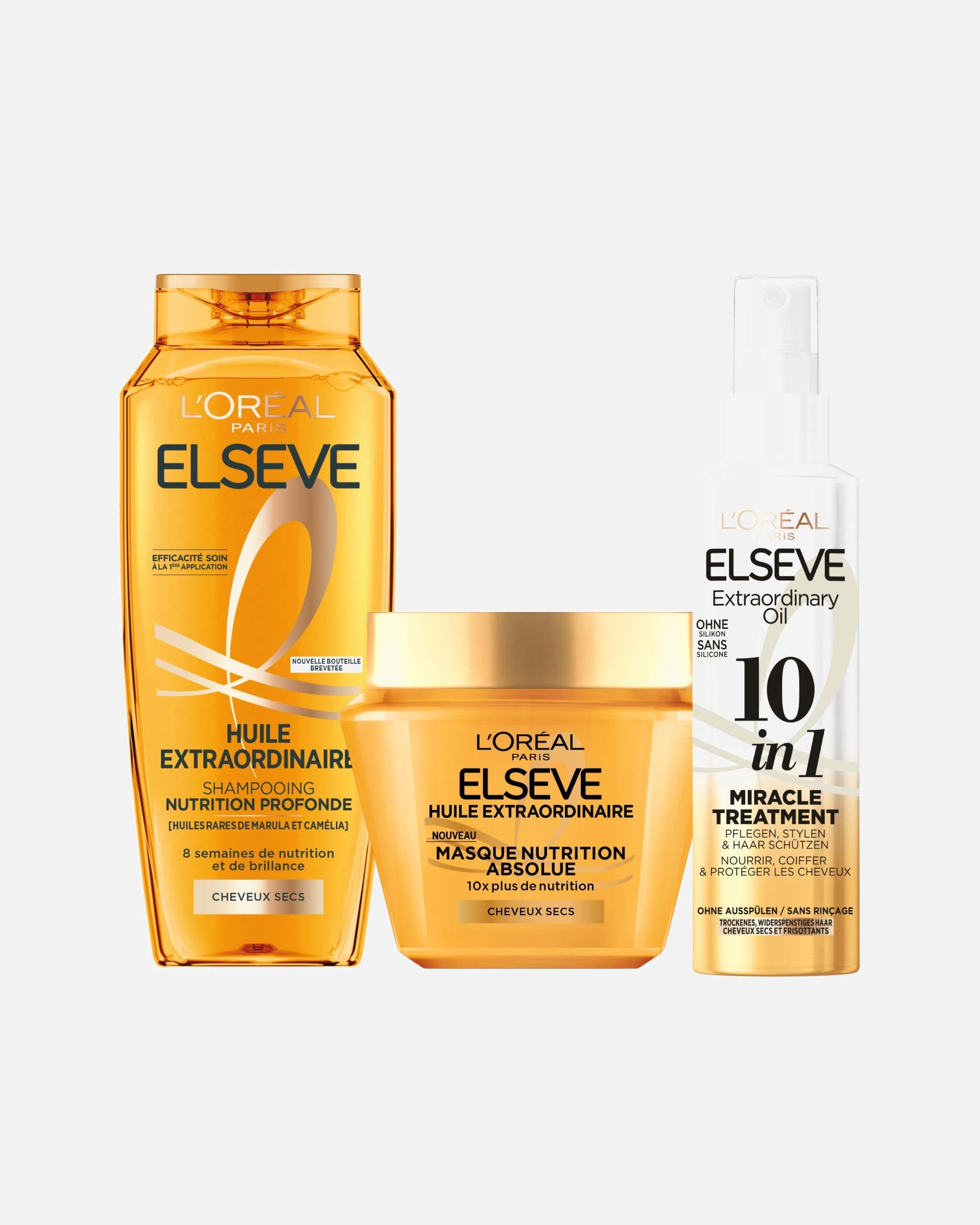 Coffret soin cheveux pour Femme L’Oréal Paris Elseve Nutrition Profonde 1 unité