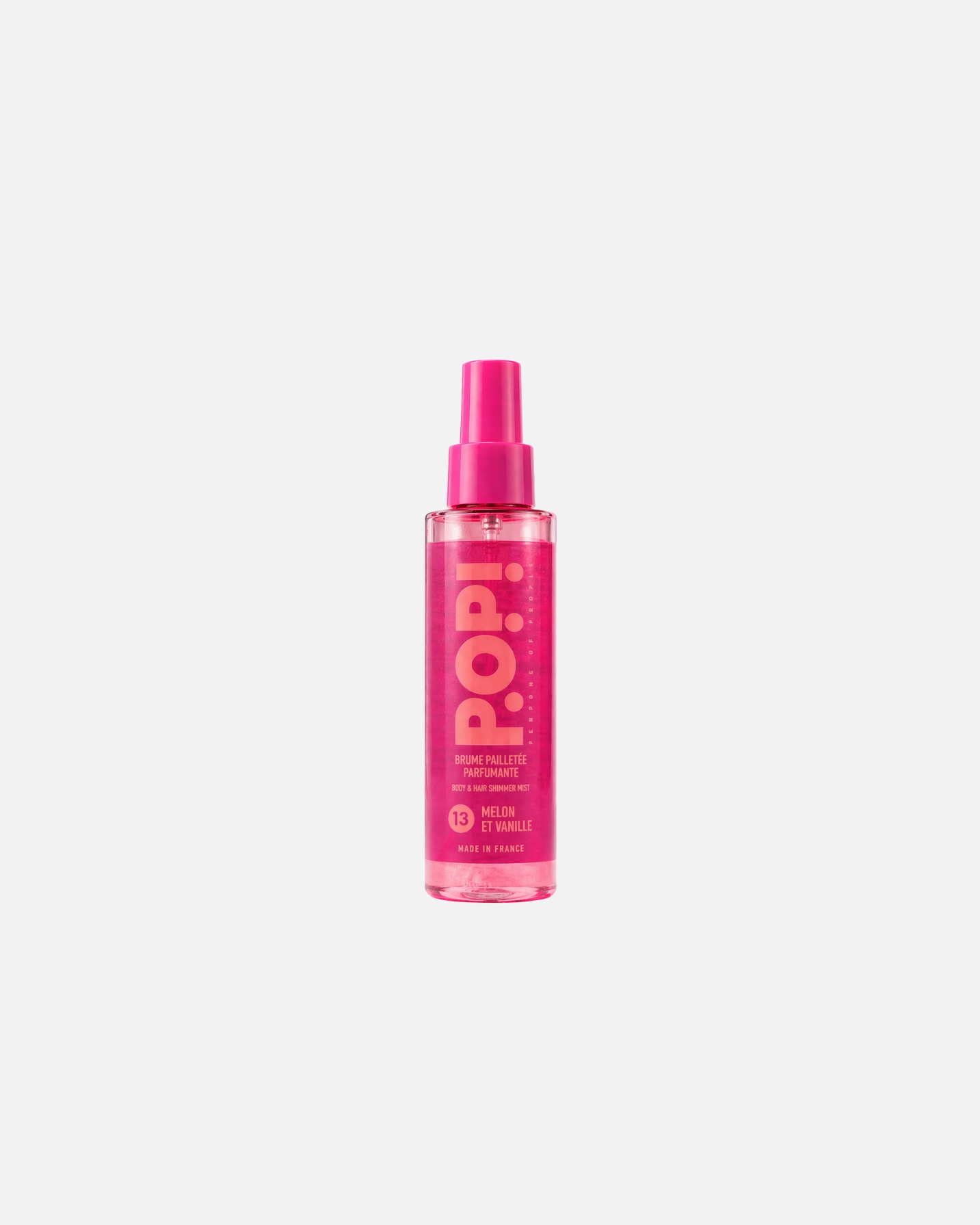 Spray pour le corps pour Unisexe POP Default Brand Line Brume Pailletée Corps Melon Et Vanille 100 ml