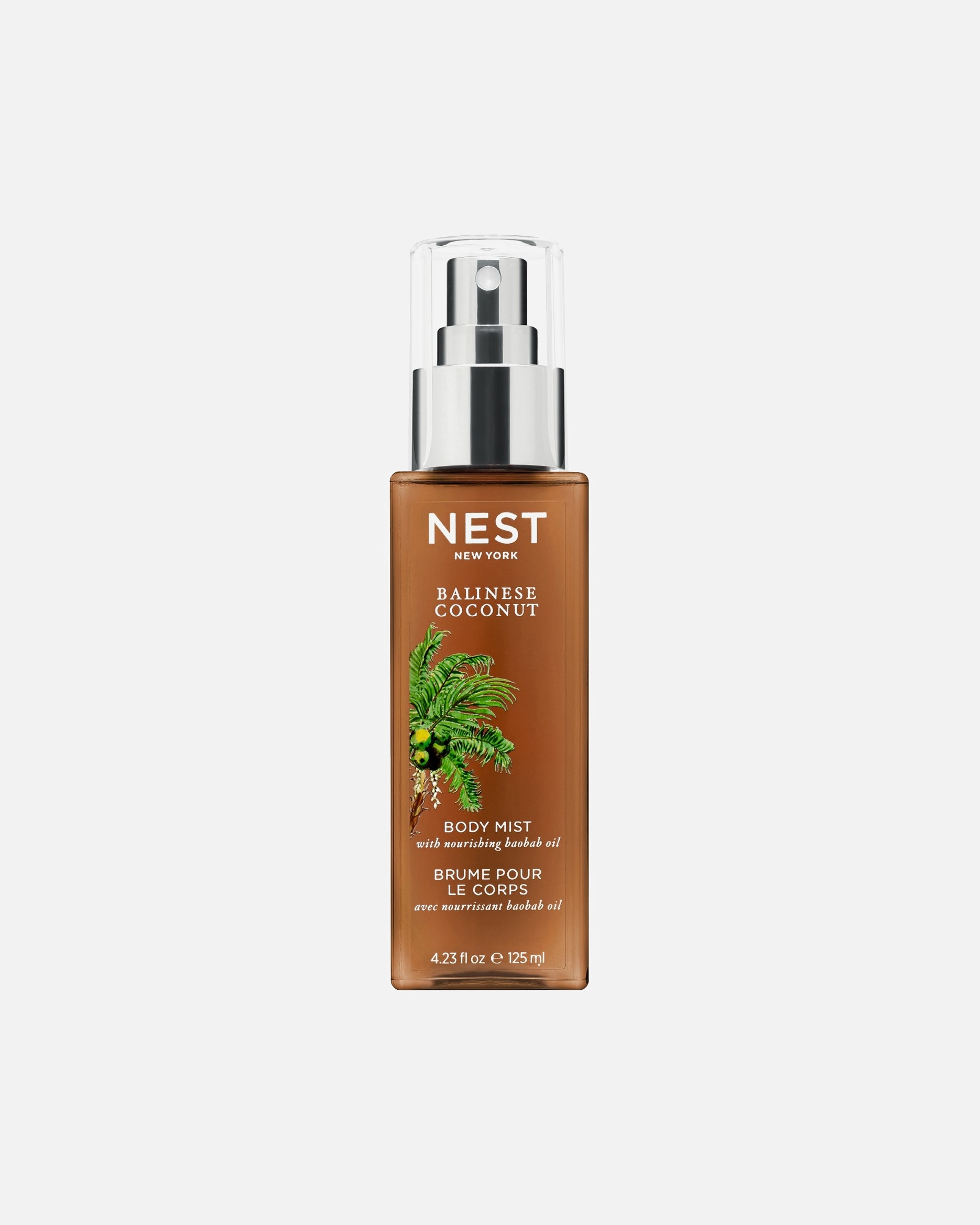 Spray pour le corps pour Femme NEST NEW YORK Balinese Coconut Noix de Coco Balinaise 125 ml