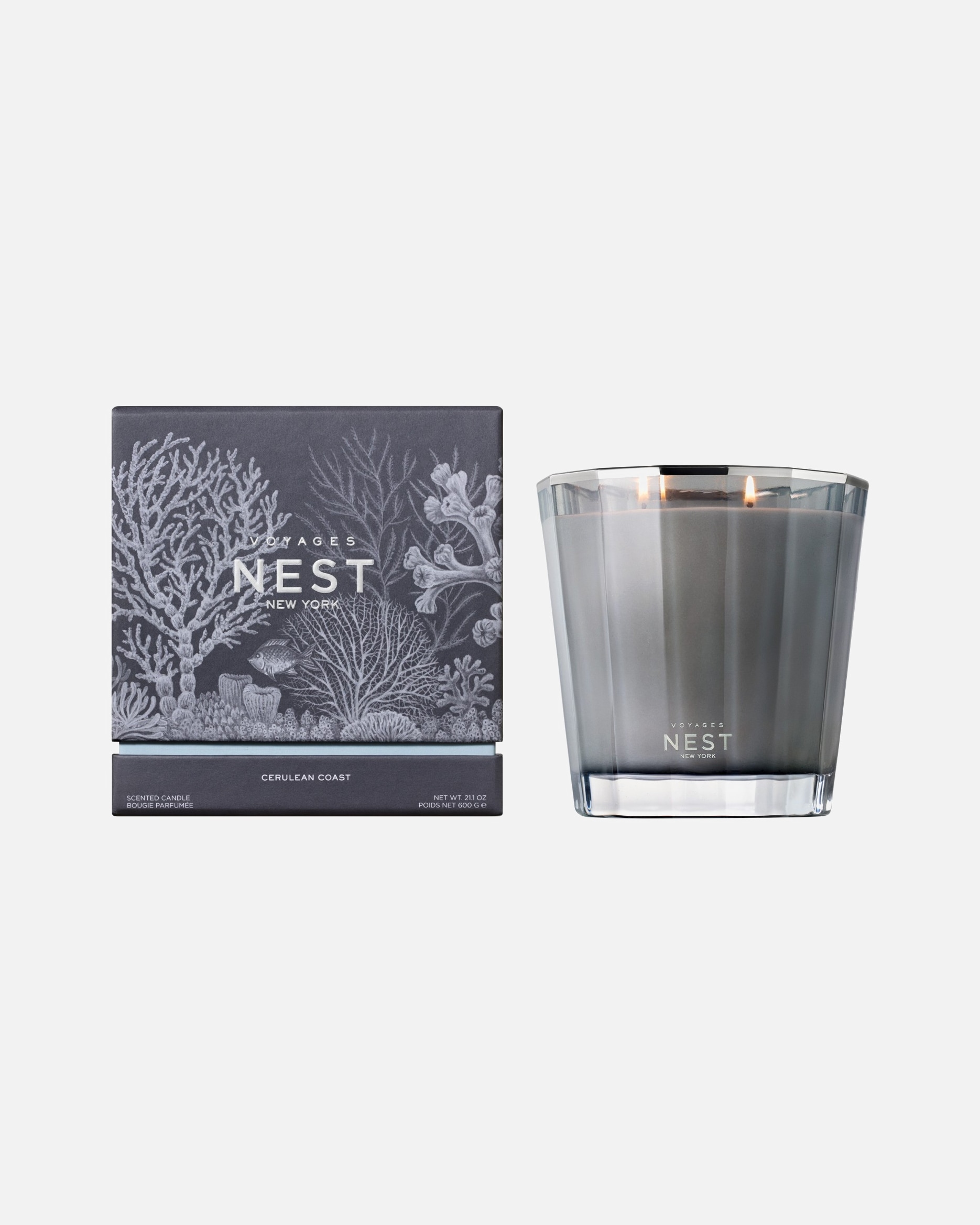 Bougie pour Unisexe NEST NEW YORK Default Brand Line Voyages Cerulean Coast 2-Wick 600 g