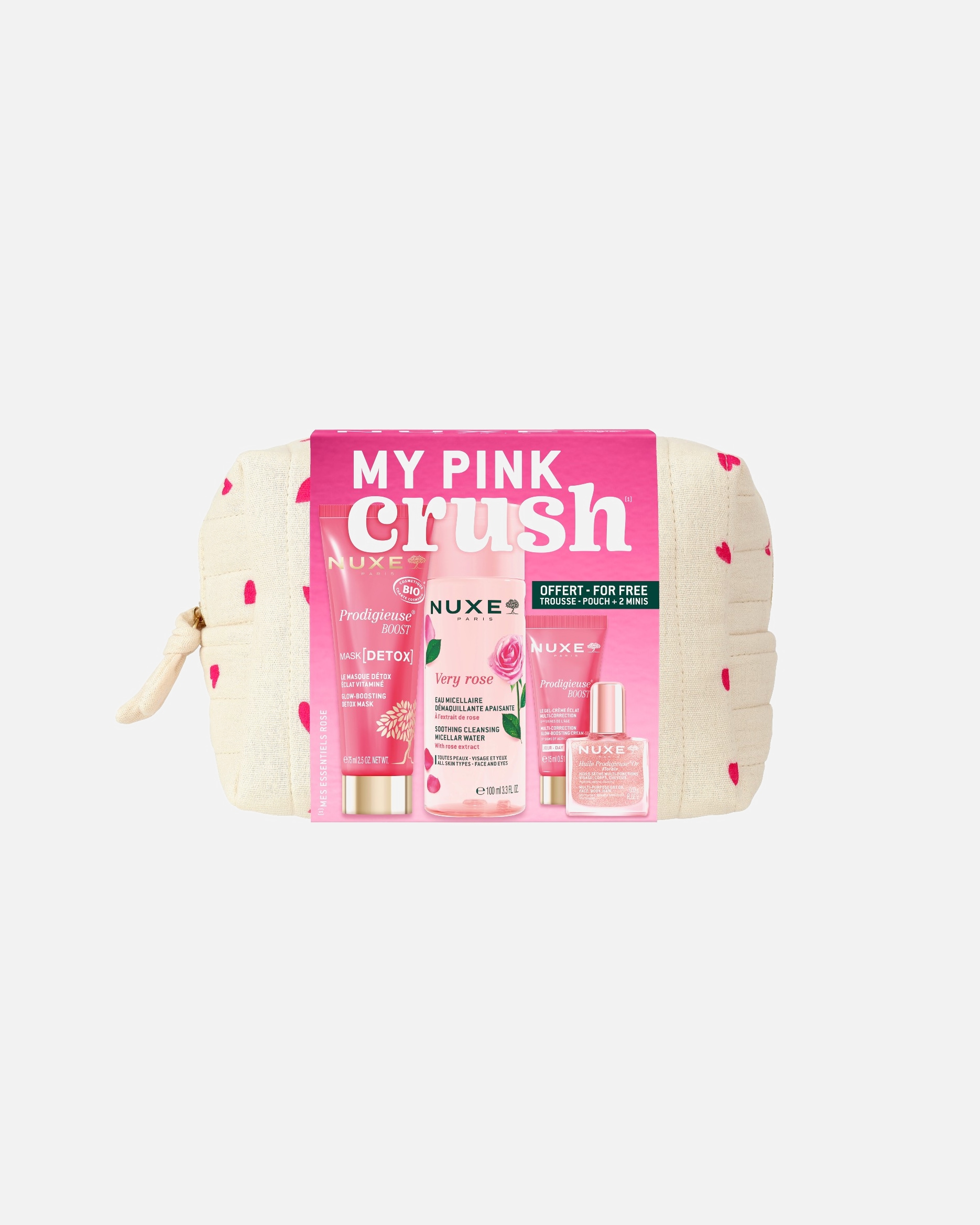 Coffret soin visage pour Femme NUXE PRODIGIEUSE® BOOST My Pink crush 1 unité