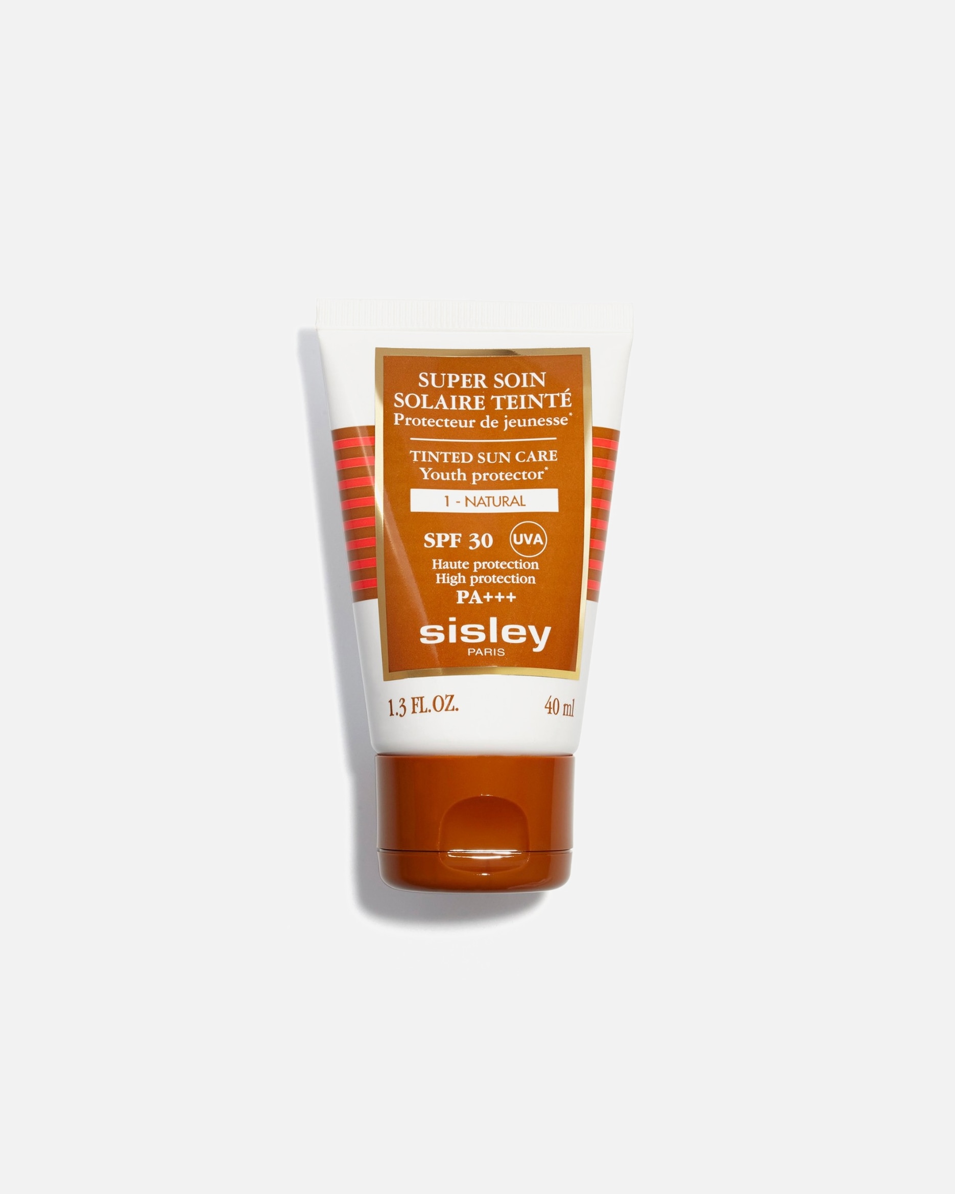 Crème solaire pour le corps pour Unisexe Sisley Super Soin Solaire Teinté Visage SPF 30 1